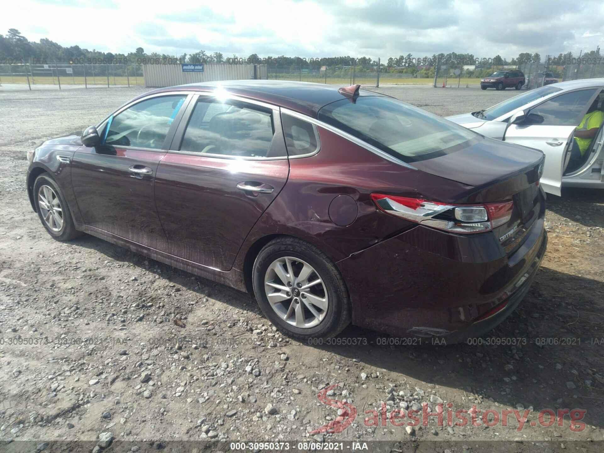 5XXGT4L36GG025481 2016 KIA OPTIMA