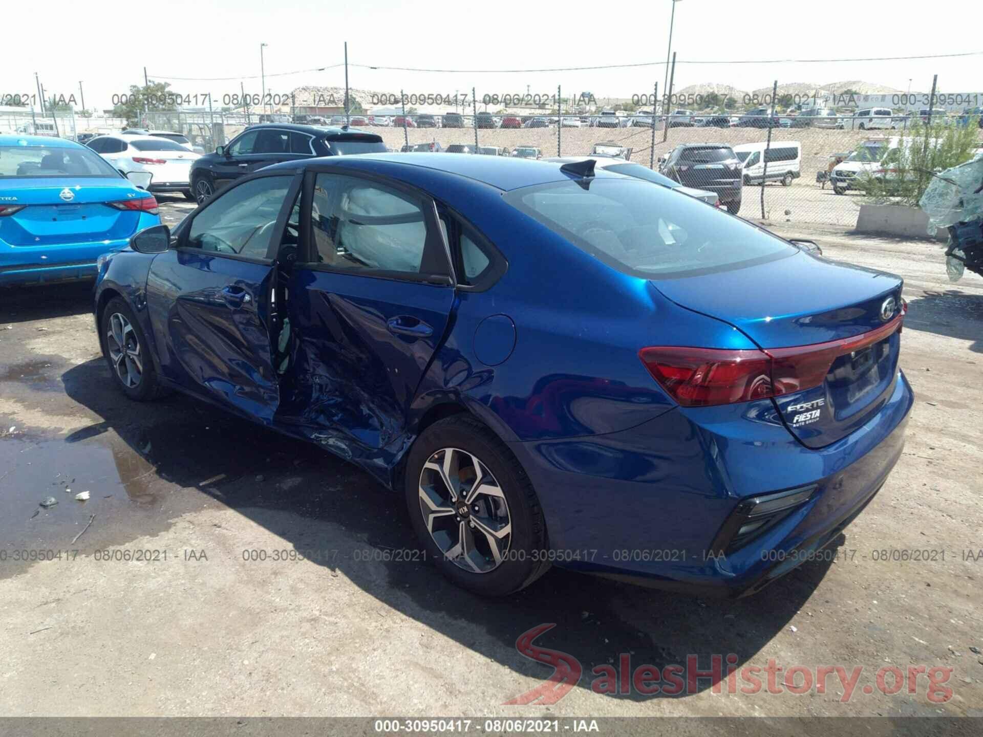 3KPF24AD3ME306250 2021 KIA FORTE