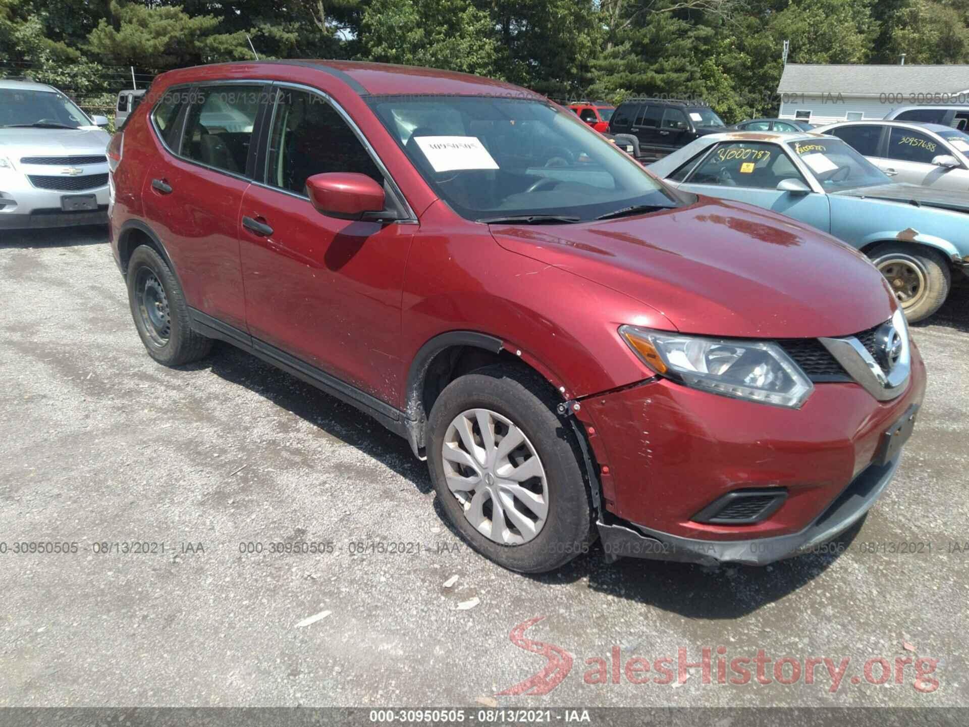 5N1AT2MVXGC796032 2016 NISSAN ROGUE