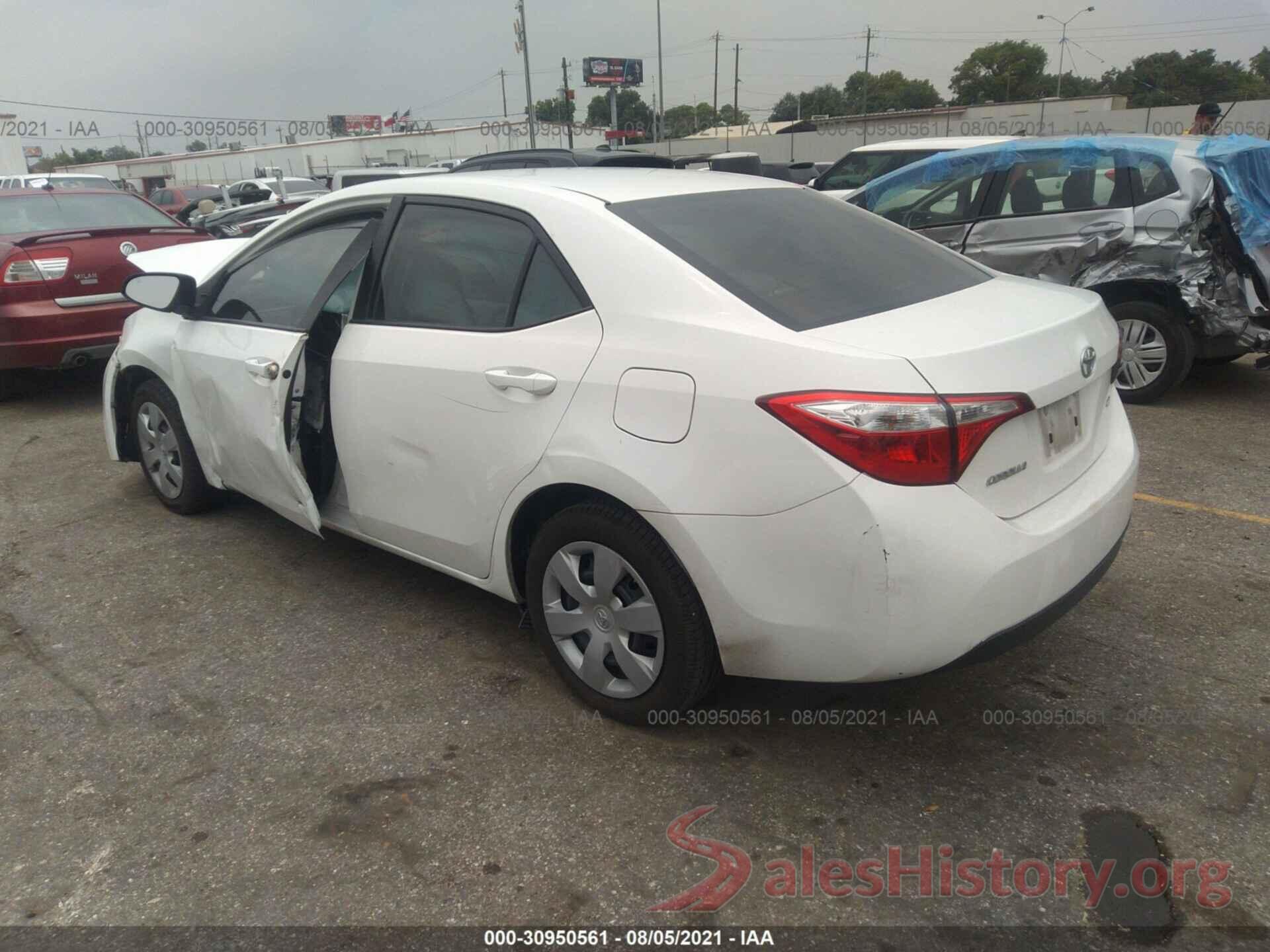 5YFBURHE2GP398880 2016 TOYOTA COROLLA