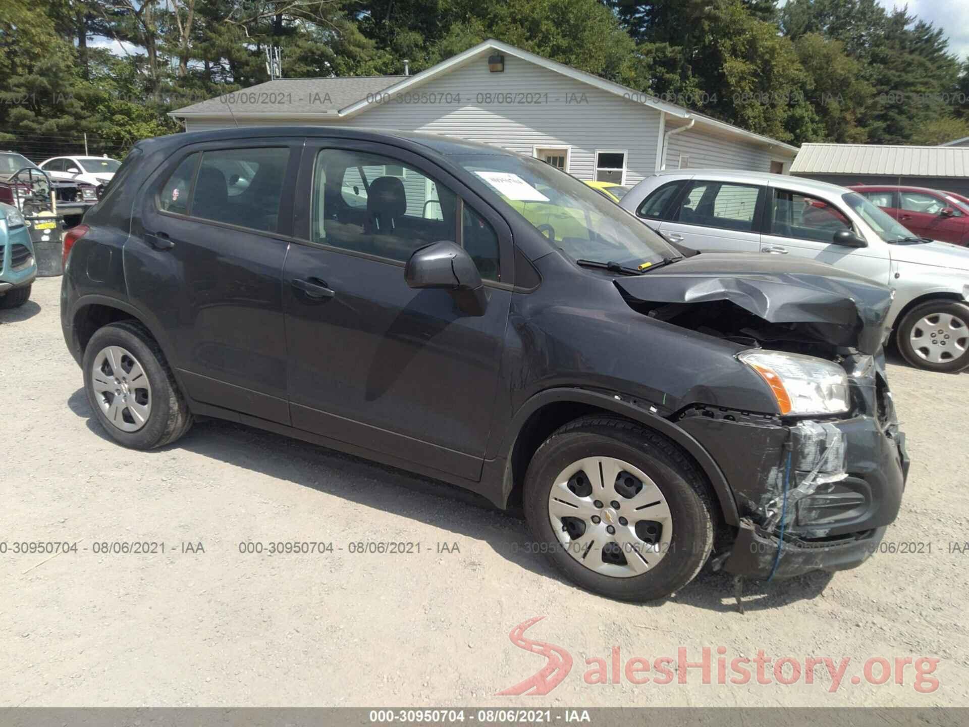 3GNCJKSB8GL132559 2016 CHEVROLET TRAX