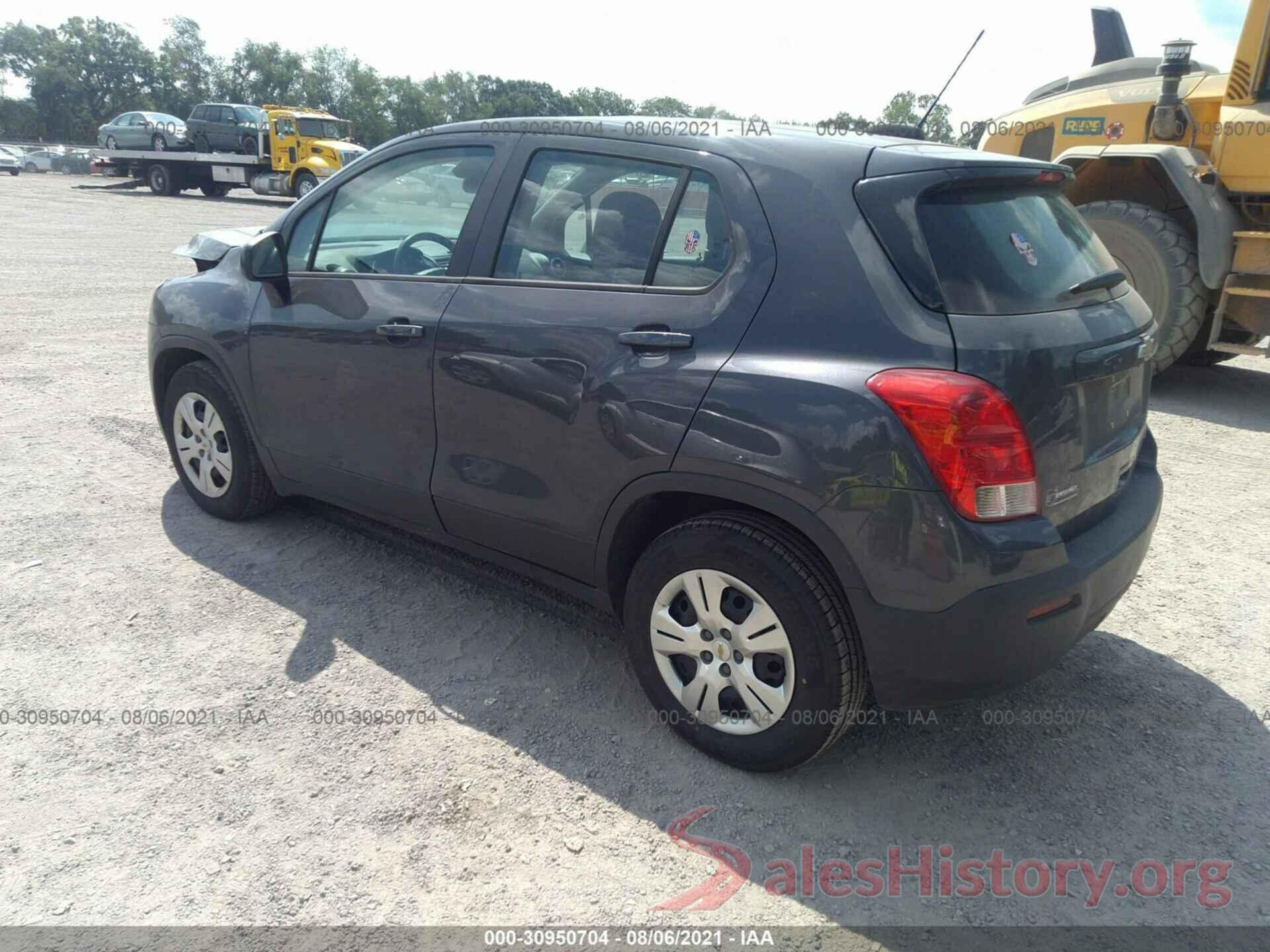 3GNCJKSB8GL132559 2016 CHEVROLET TRAX