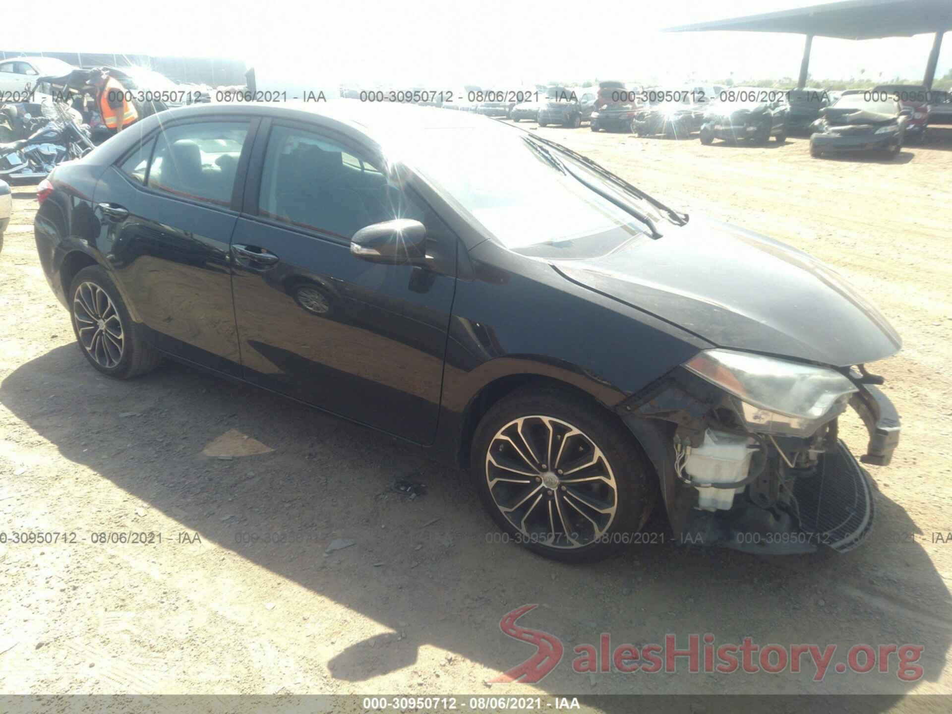 2T1BURHEXGC575496 2016 TOYOTA COROLLA