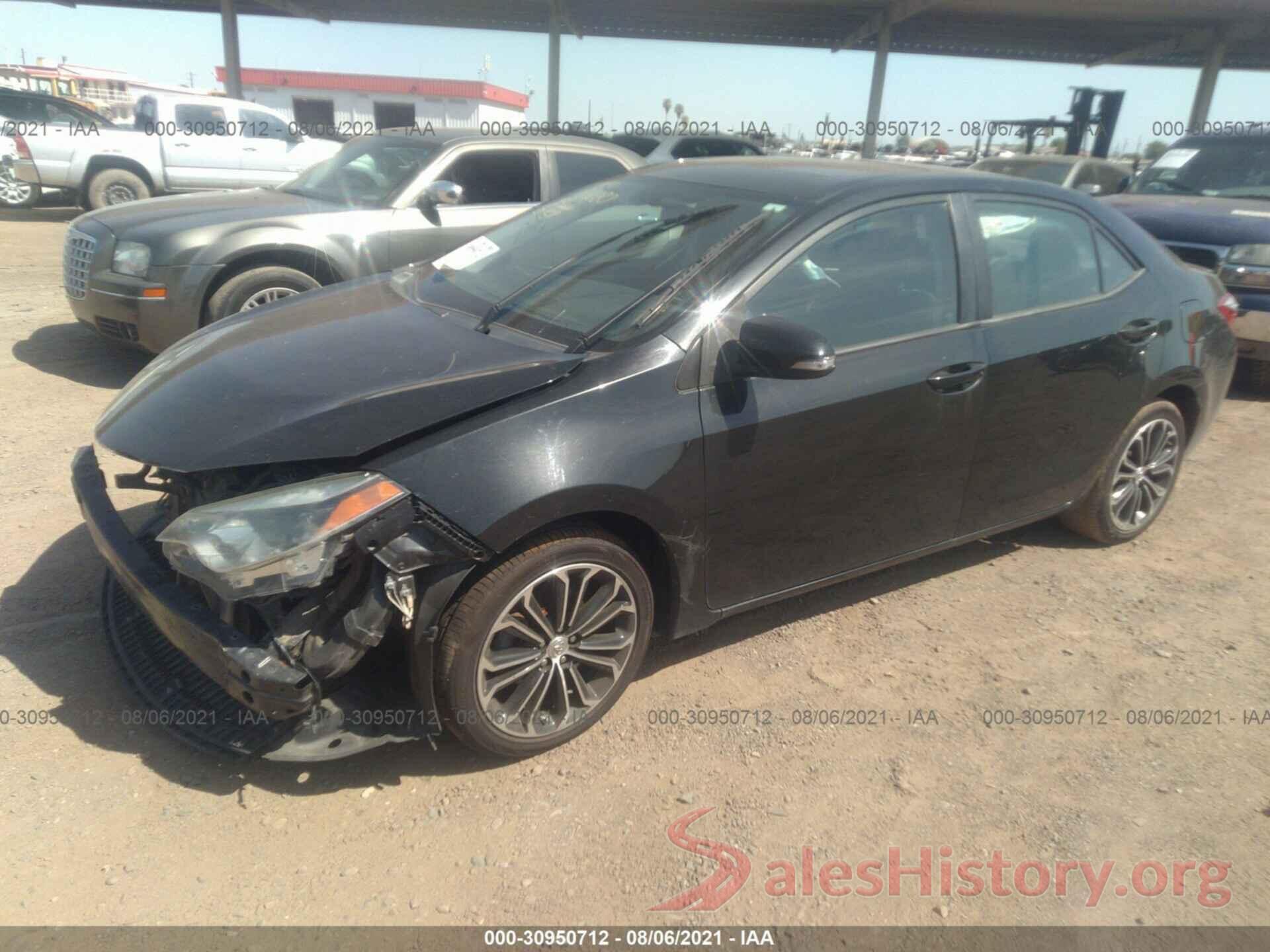 2T1BURHEXGC575496 2016 TOYOTA COROLLA