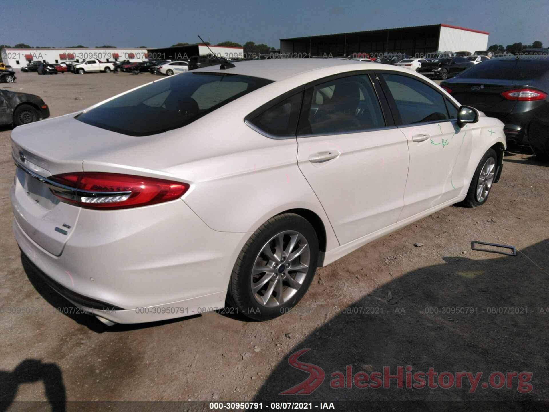 3FA6P0HD5HR242412 2017 FORD FUSION