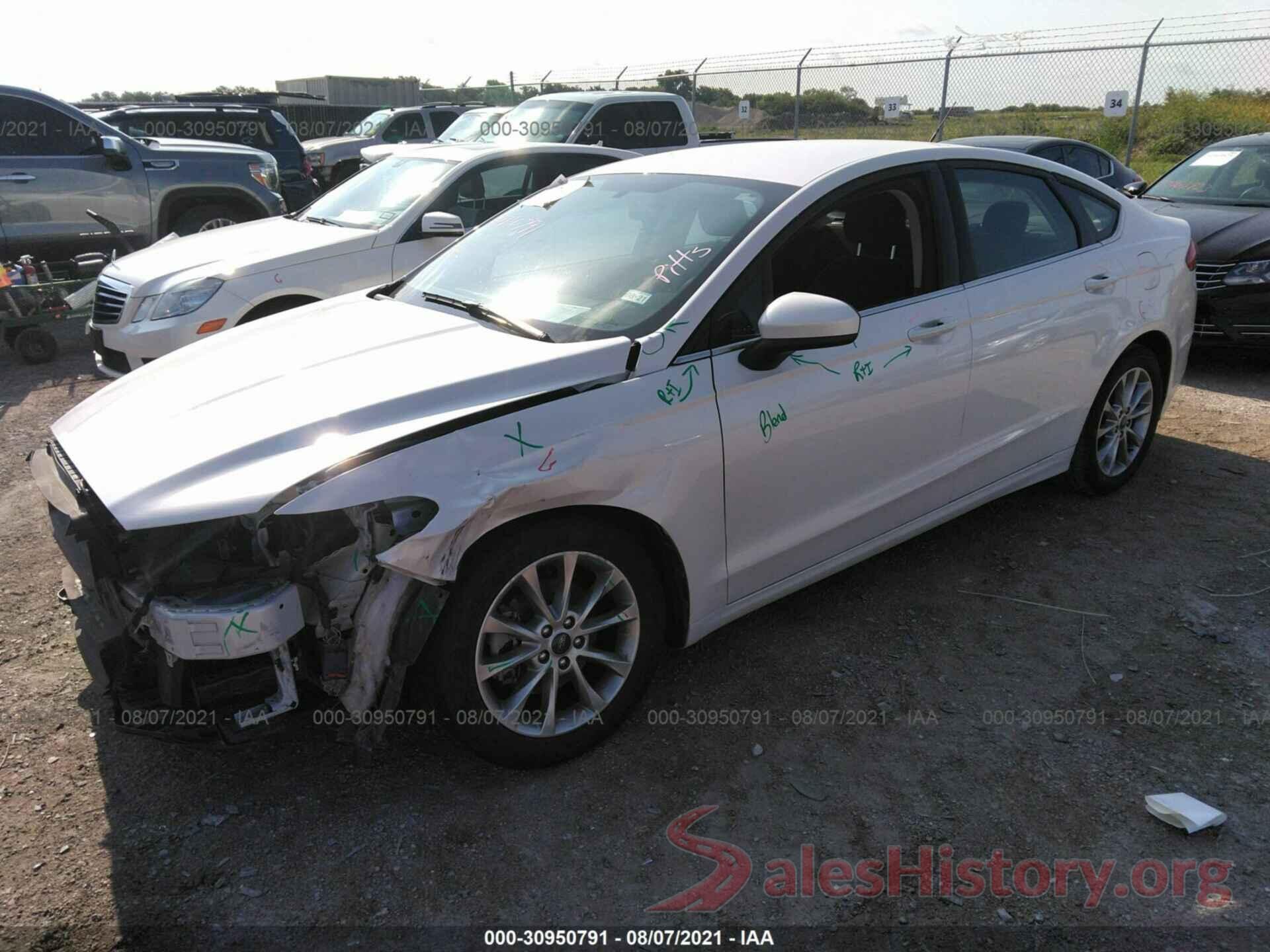 3FA6P0HD5HR242412 2017 FORD FUSION