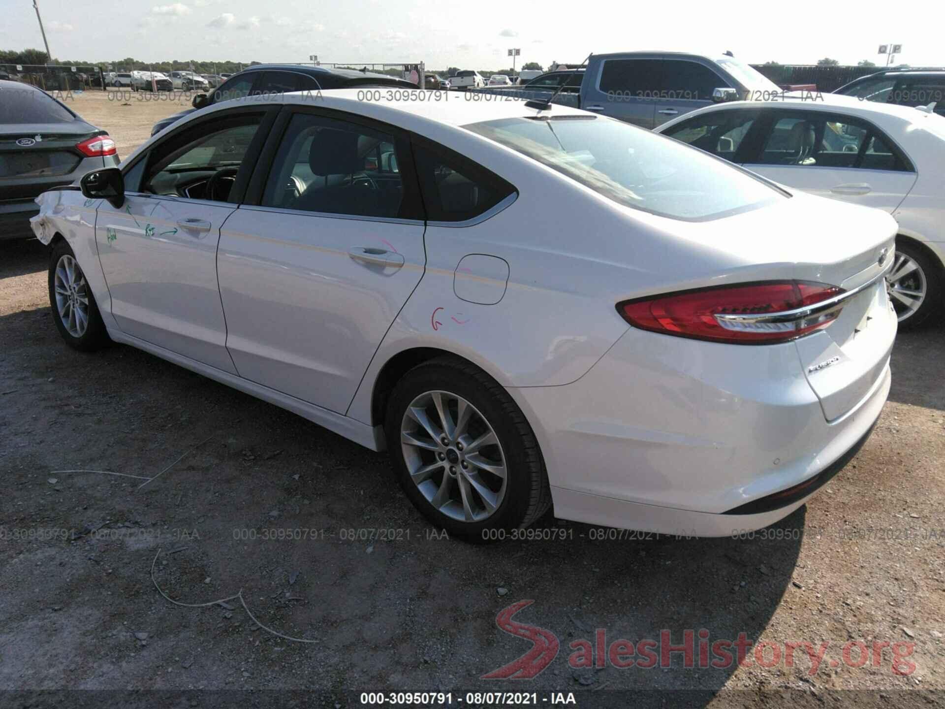 3FA6P0HD5HR242412 2017 FORD FUSION