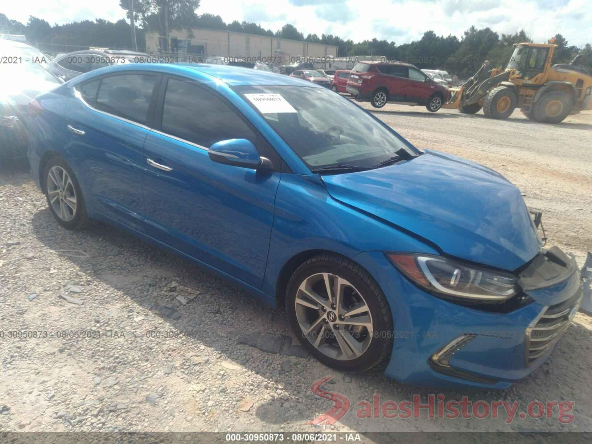 KMHD84LF5HU143835 2017 HYUNDAI ELANTRA