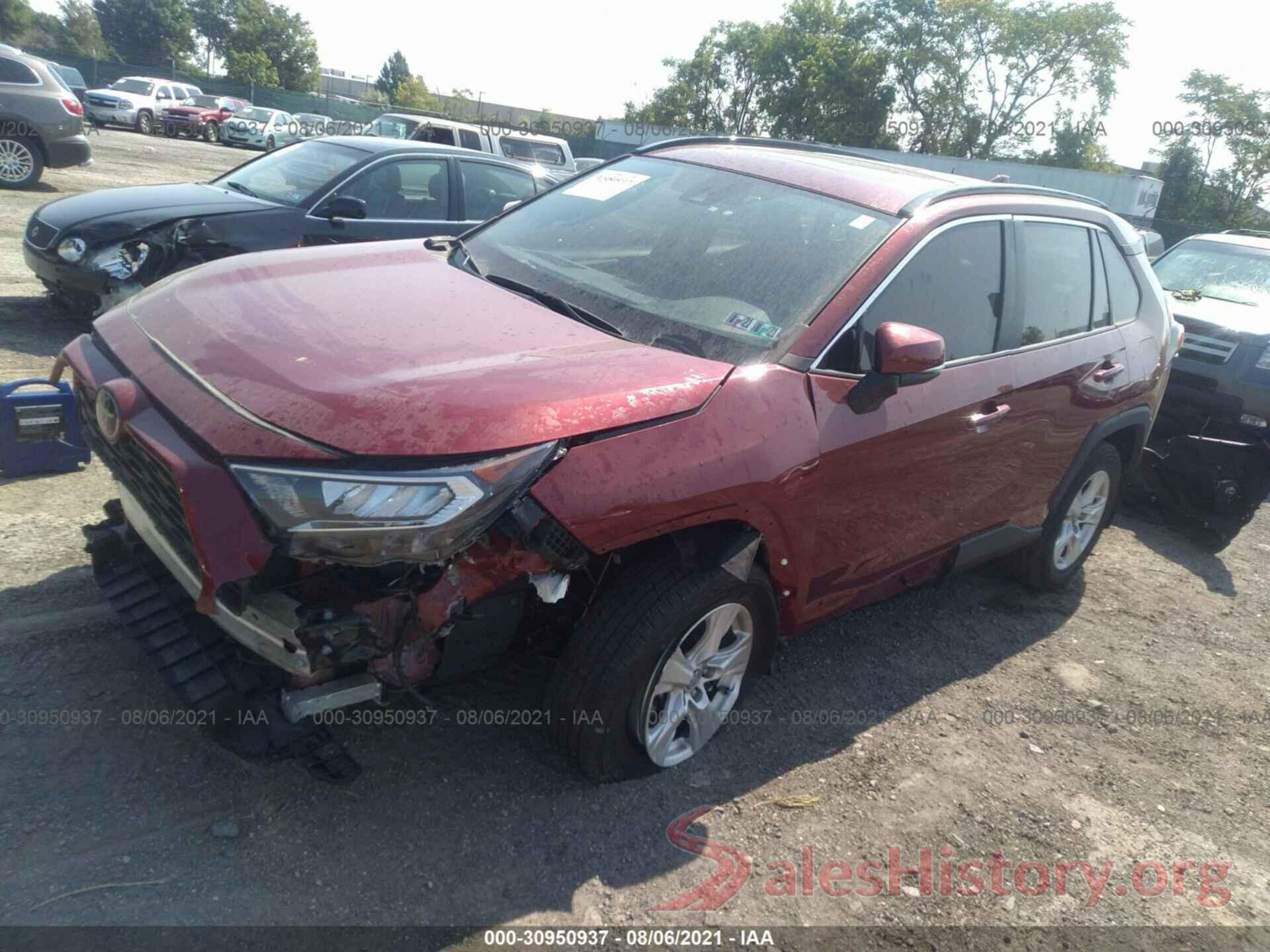 2T3P1RFV1KW058829 2019 TOYOTA RAV4