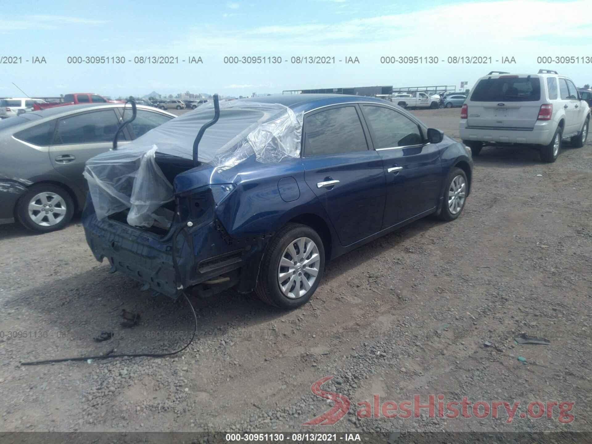 3N1AB7AP3KY255515 2019 NISSAN SENTRA