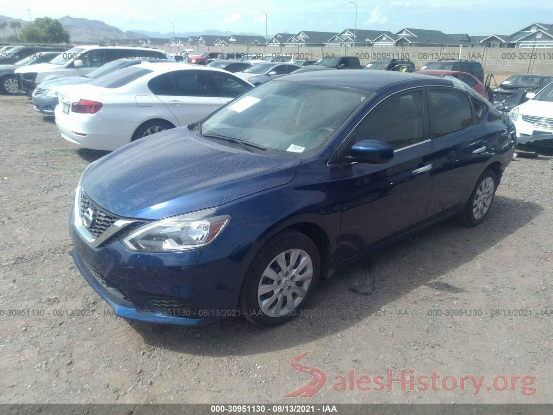 3N1AB7AP3KY255515 2019 NISSAN SENTRA