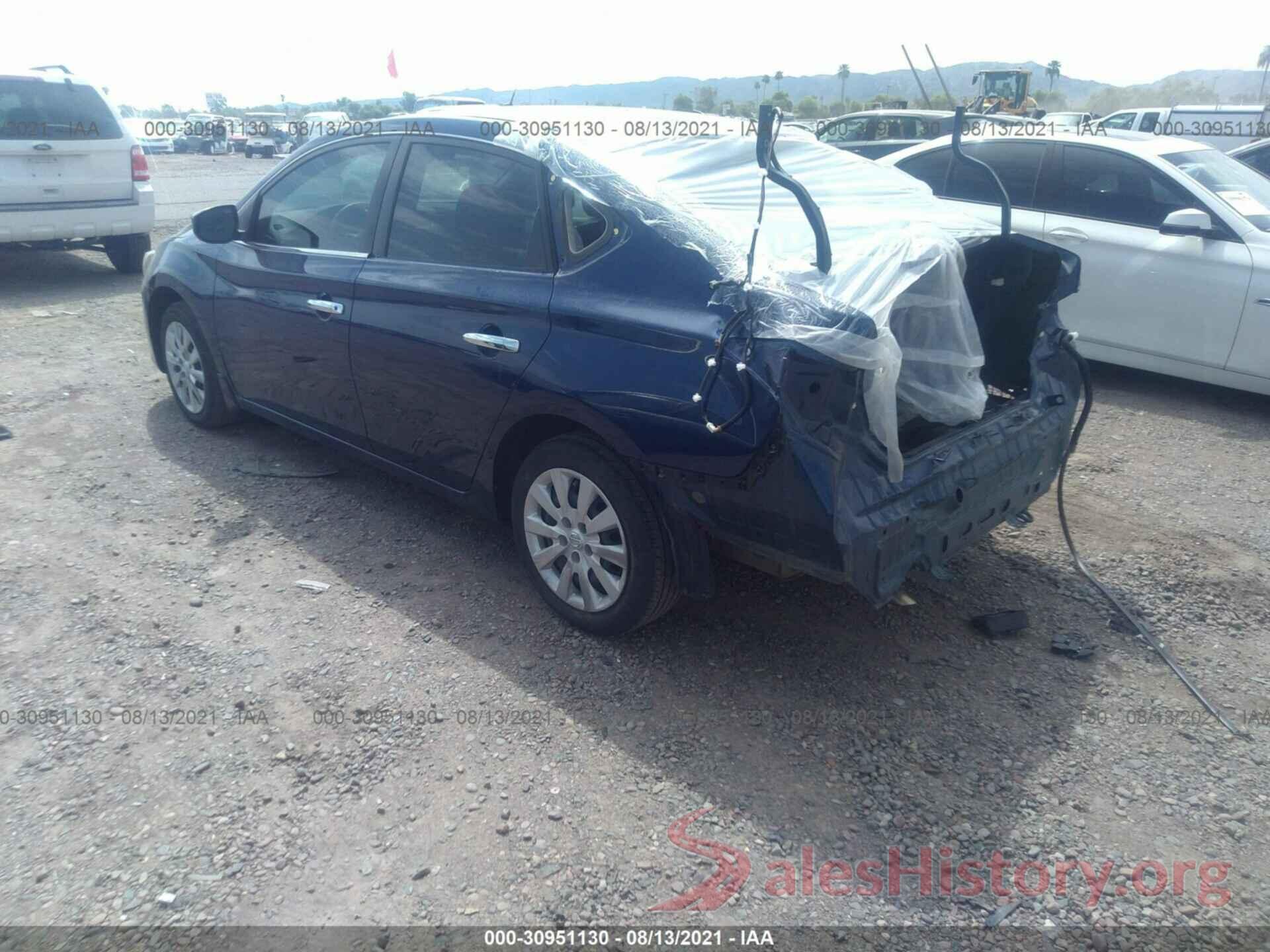 3N1AB7AP3KY255515 2019 NISSAN SENTRA