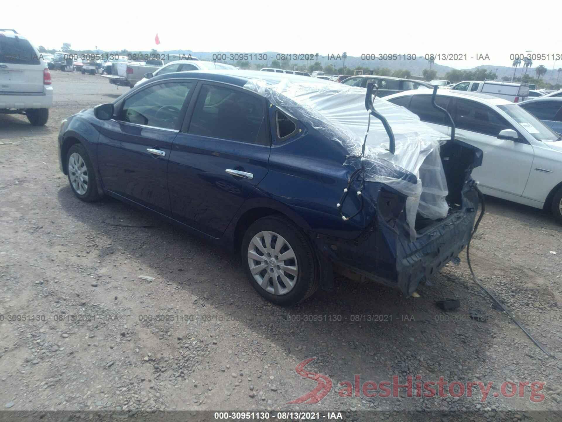 3N1AB7AP3KY255515 2019 NISSAN SENTRA