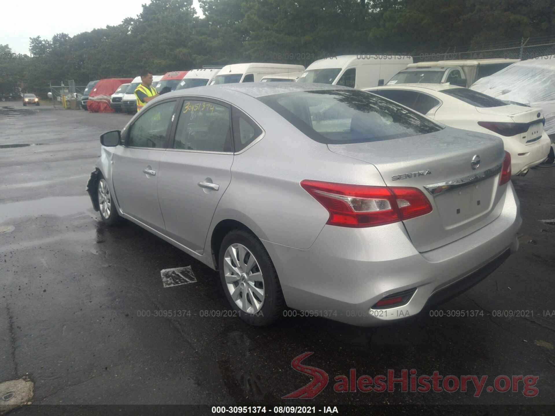 3N1AB7AP0KY320675 2019 NISSAN SENTRA