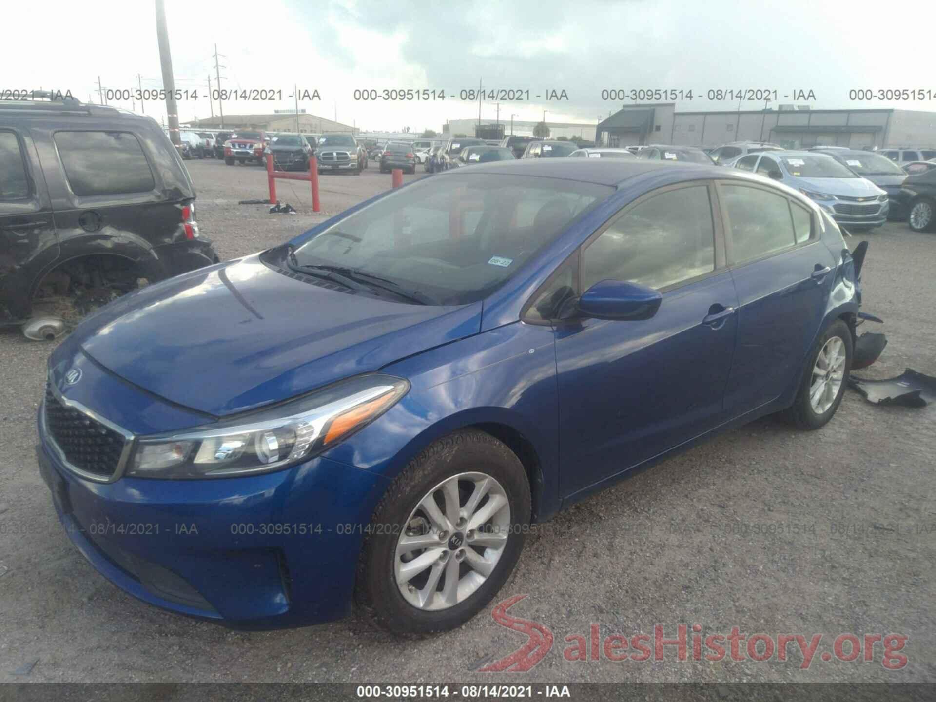 3KPFL4A70HE155896 2017 KIA FORTE