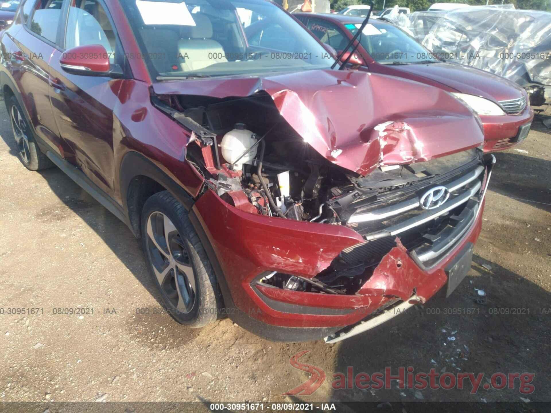 KM8J3CA25HU538528 2017 HYUNDAI TUCSON