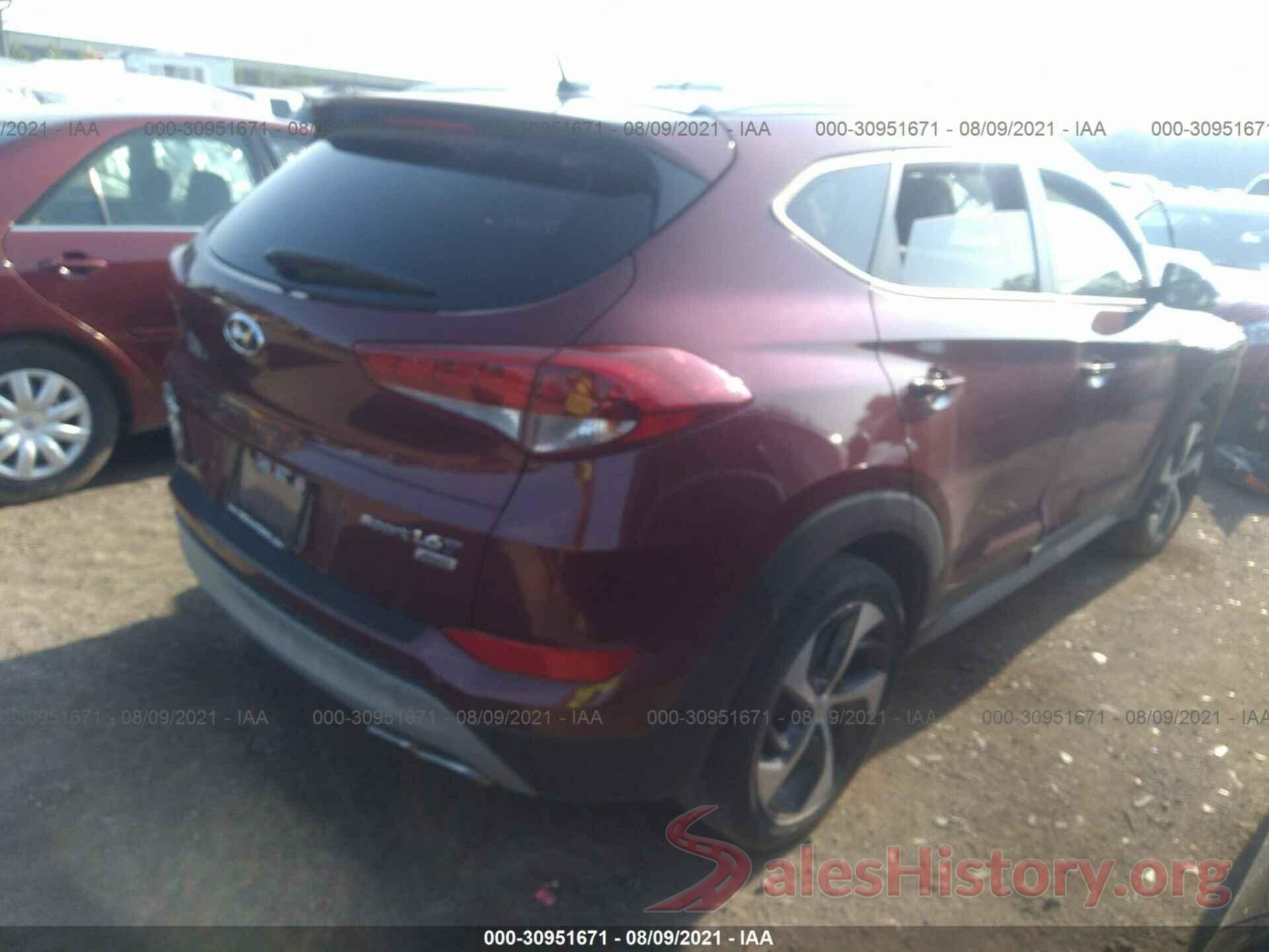 KM8J3CA25HU538528 2017 HYUNDAI TUCSON