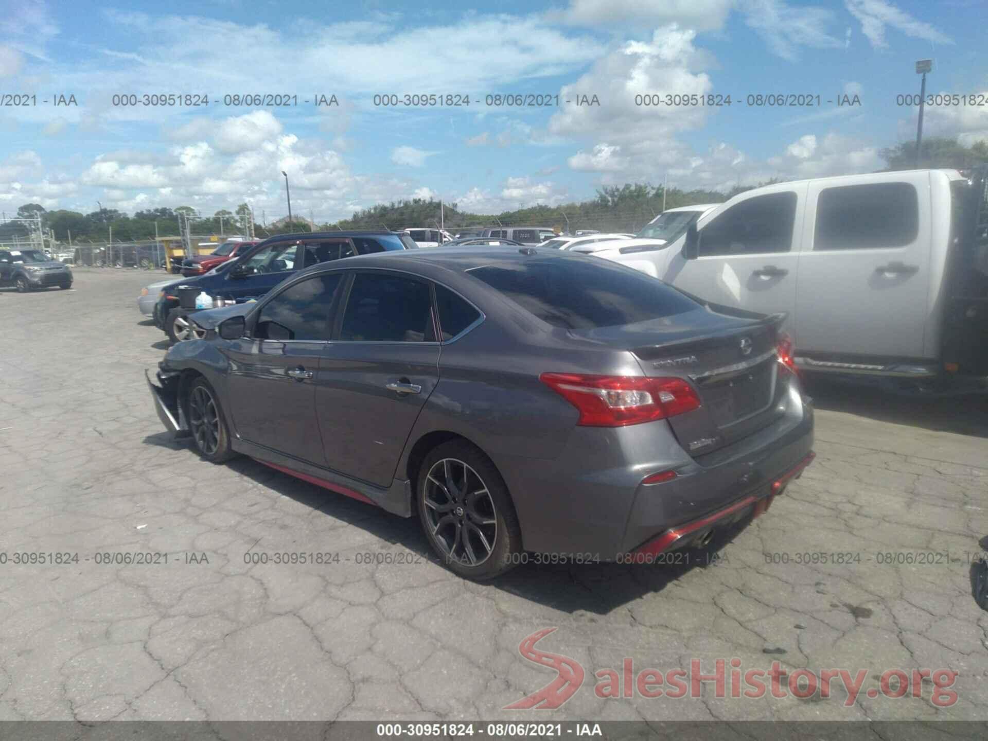 3N1CB7AP8HY303687 2017 NISSAN SENTRA