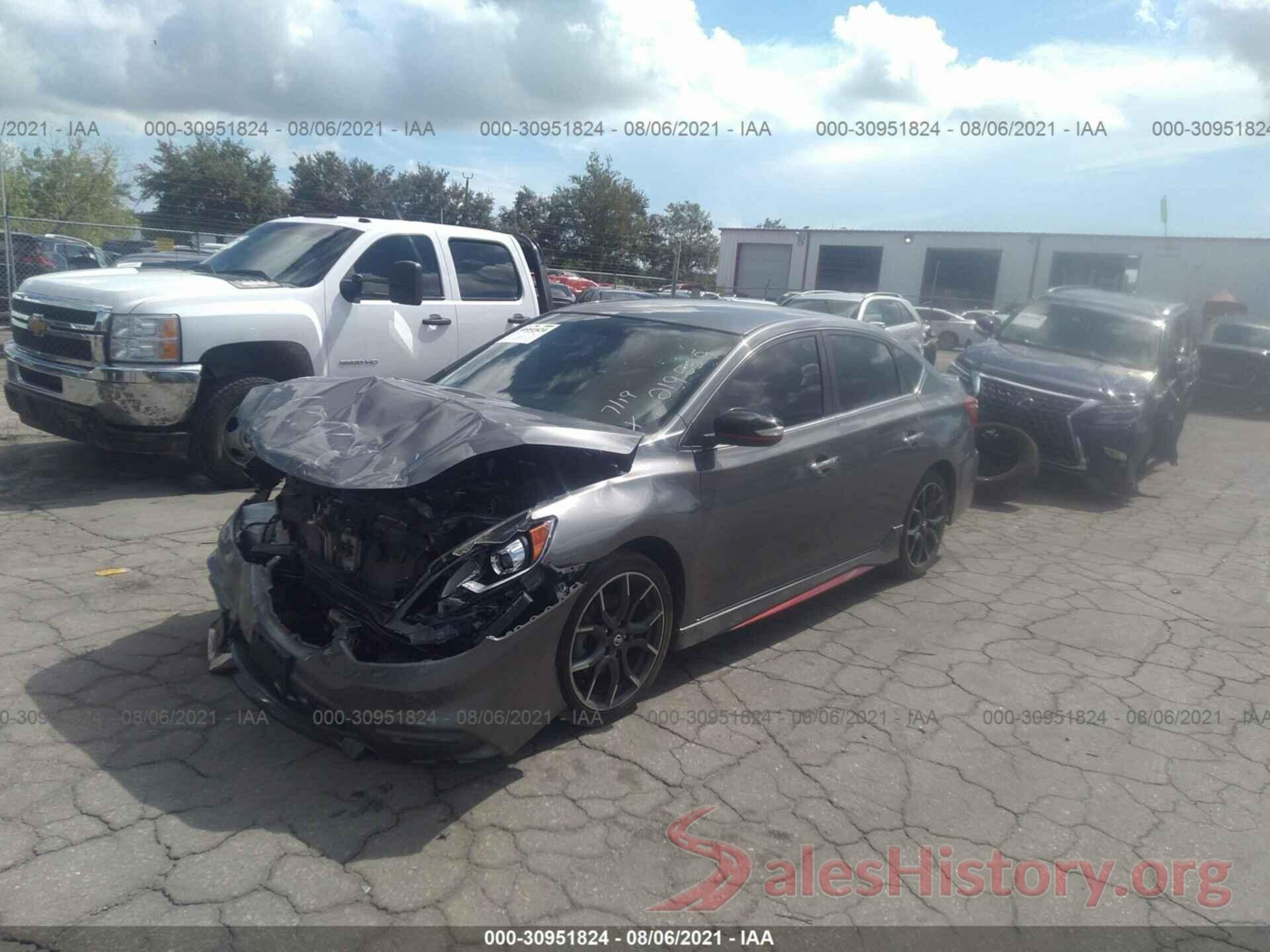 3N1CB7AP8HY303687 2017 NISSAN SENTRA