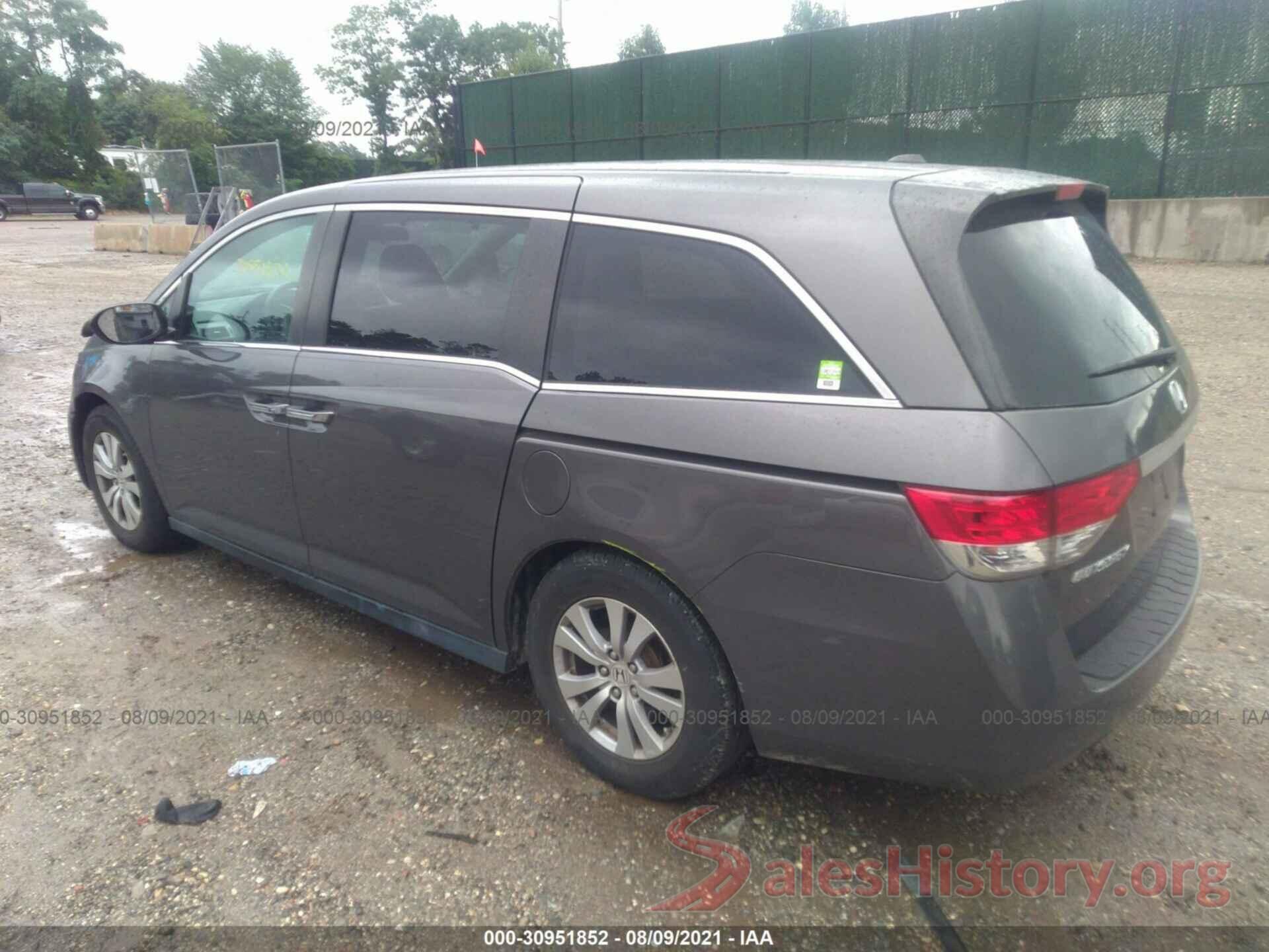 5FNRL5H39GB041362 2016 HONDA ODYSSEY