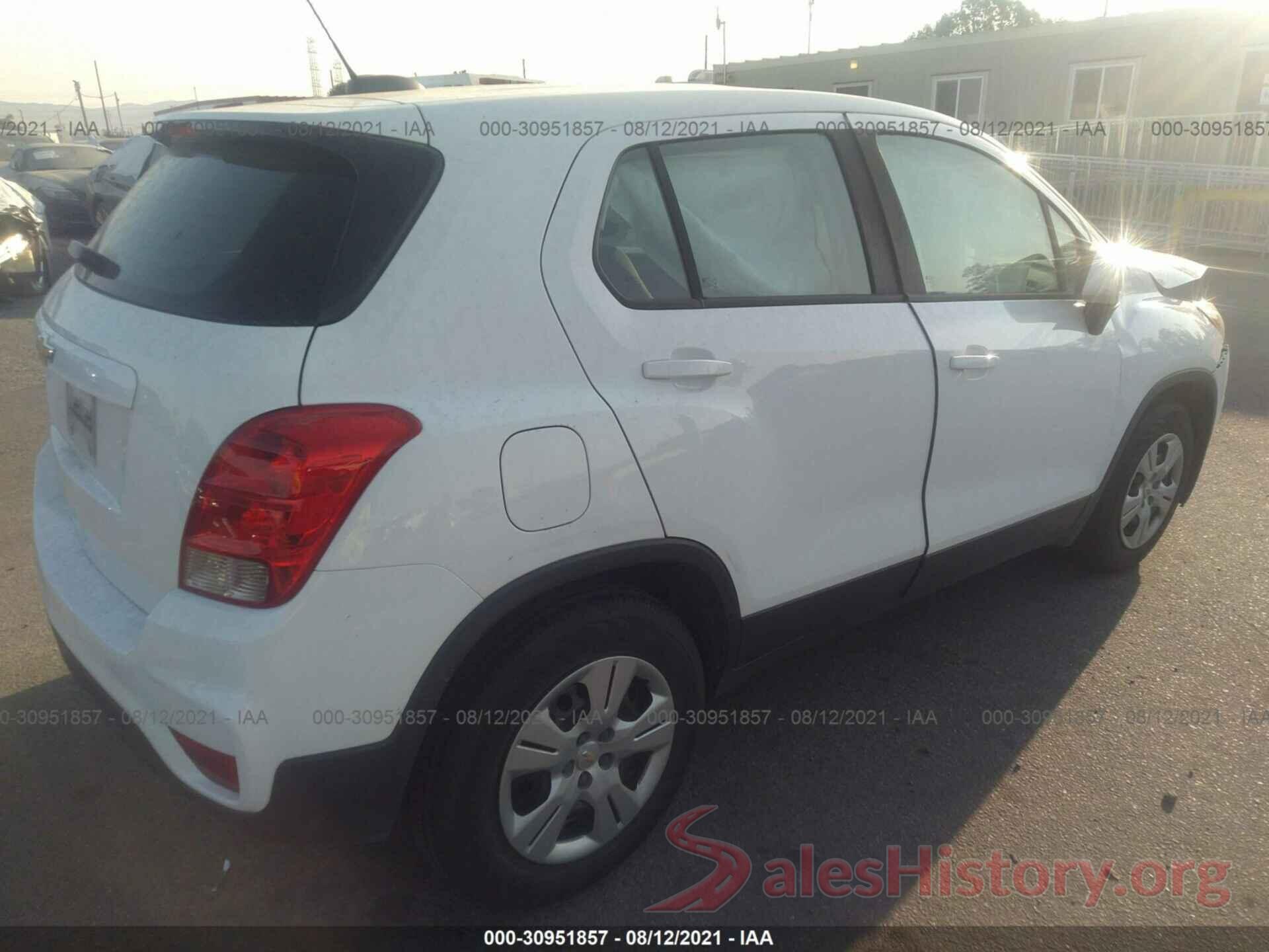 3GNCJKSBXJL313959 2018 CHEVROLET TRAX