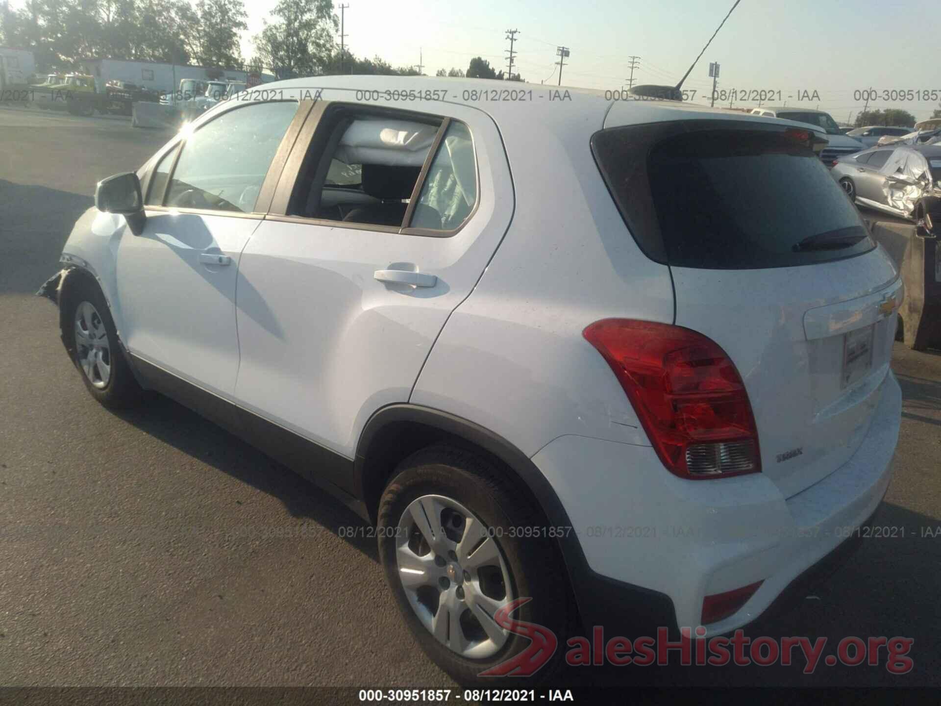 3GNCJKSBXJL313959 2018 CHEVROLET TRAX