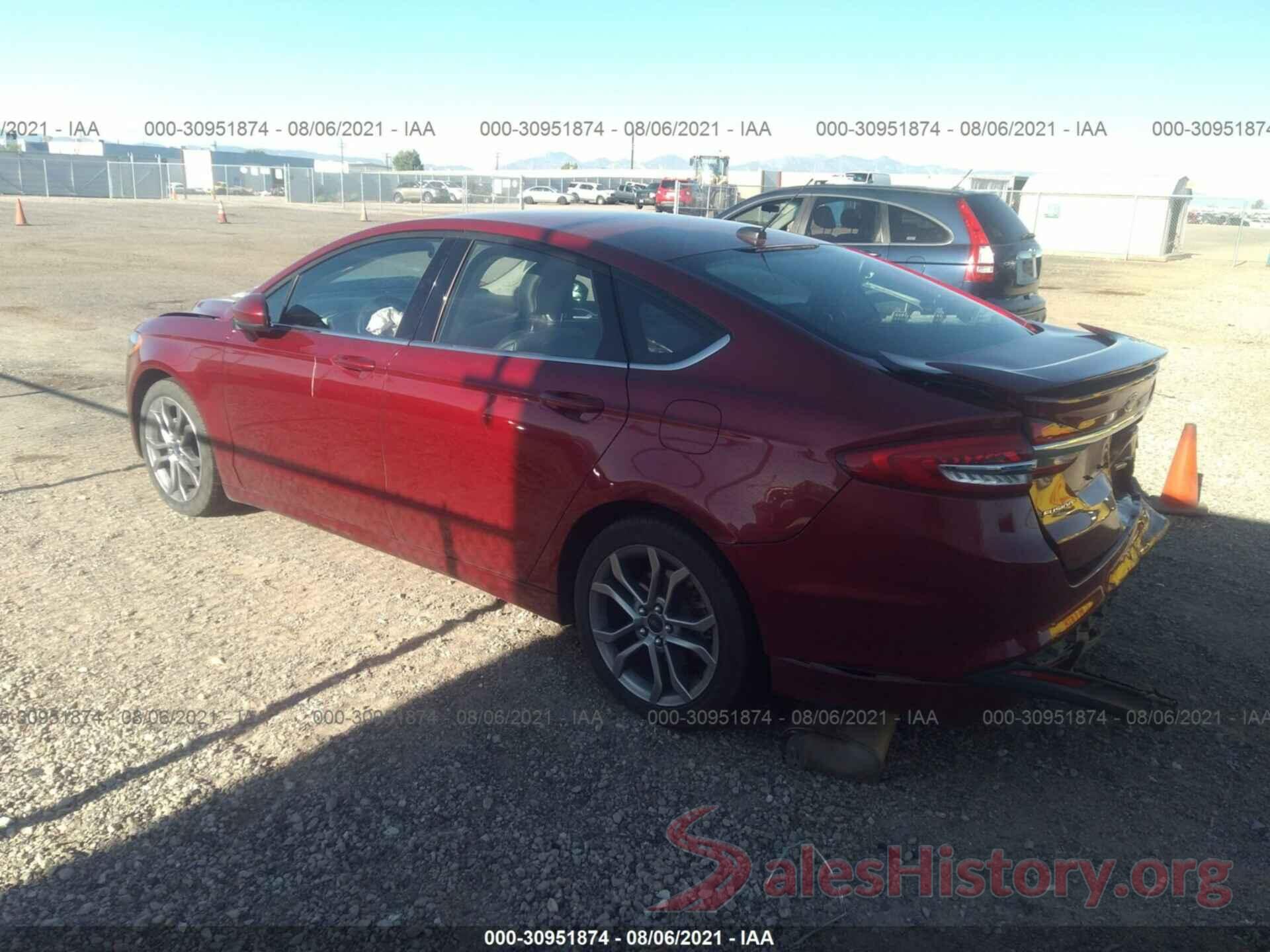 3FA6P0HD6HR276133 2017 FORD FUSION