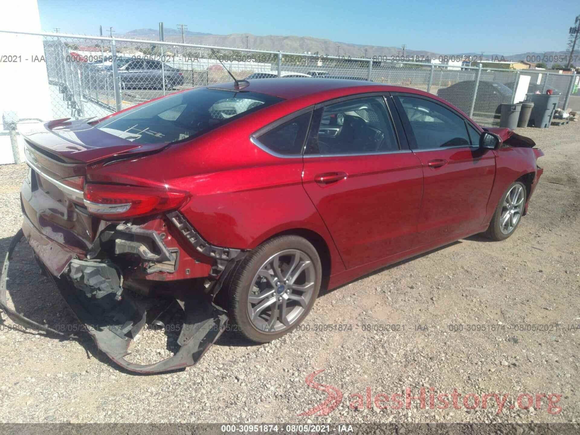 3FA6P0HD6HR276133 2017 FORD FUSION