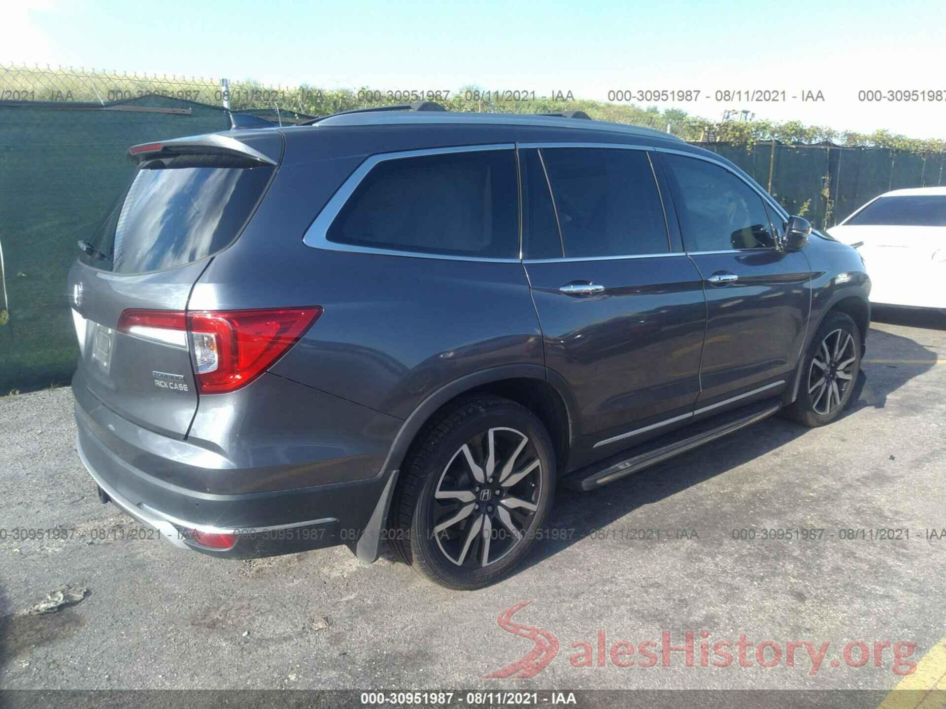 5FNYF5H92KB008252 2019 HONDA PILOT