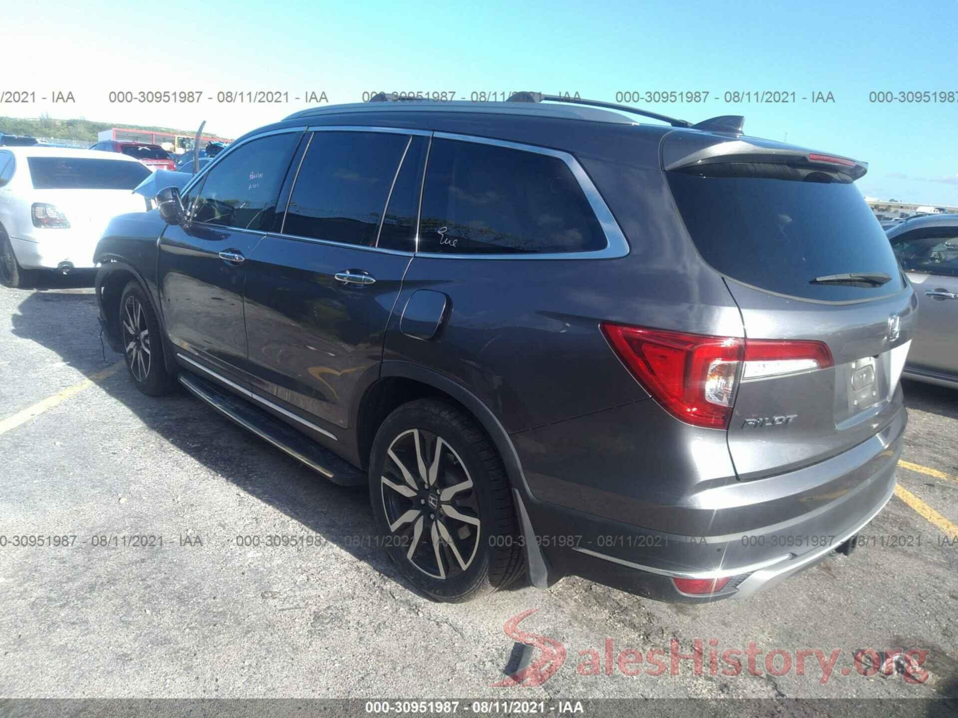 5FNYF5H92KB008252 2019 HONDA PILOT