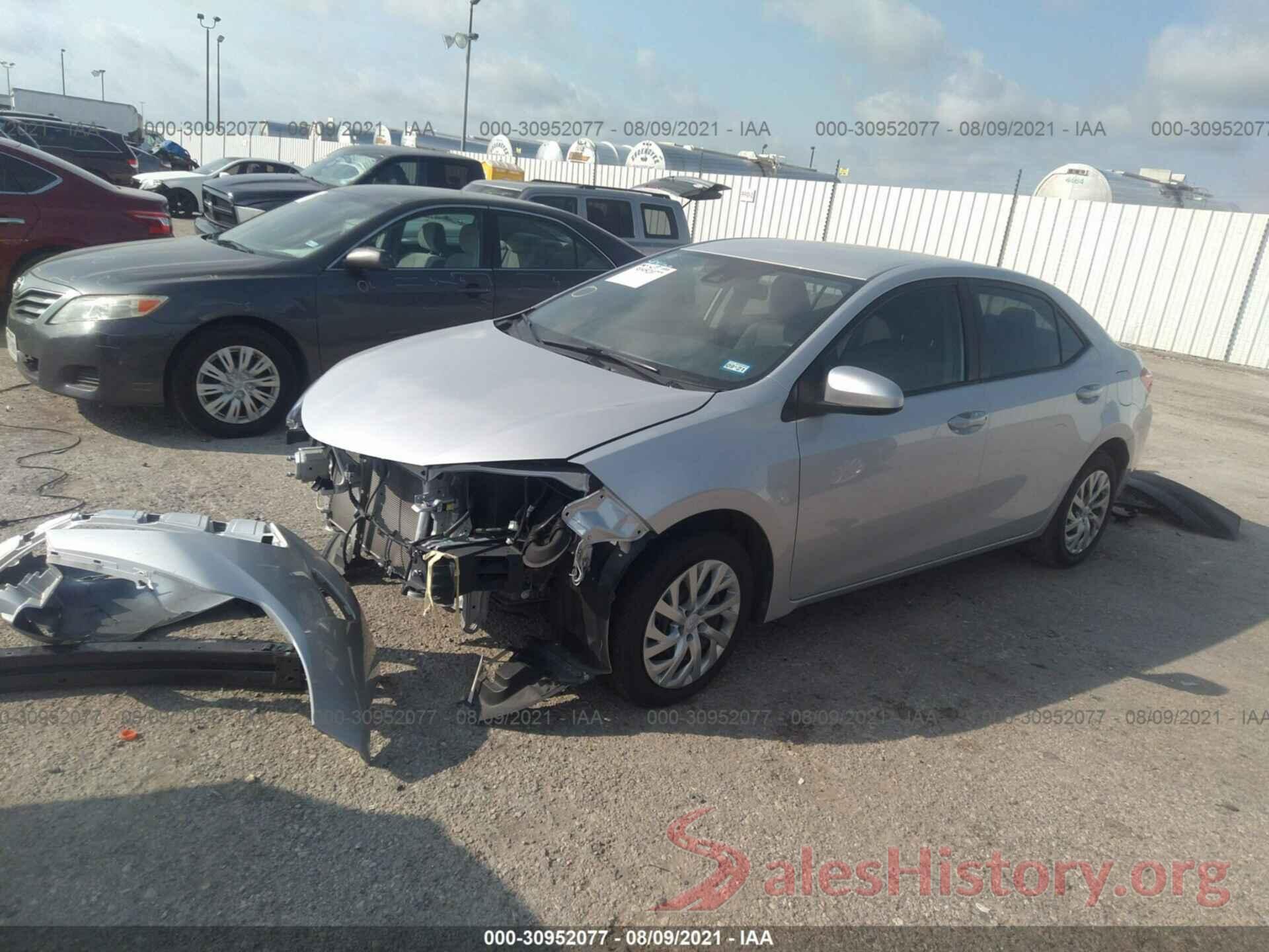 2T1BURHE7KC125992 2019 TOYOTA COROLLA