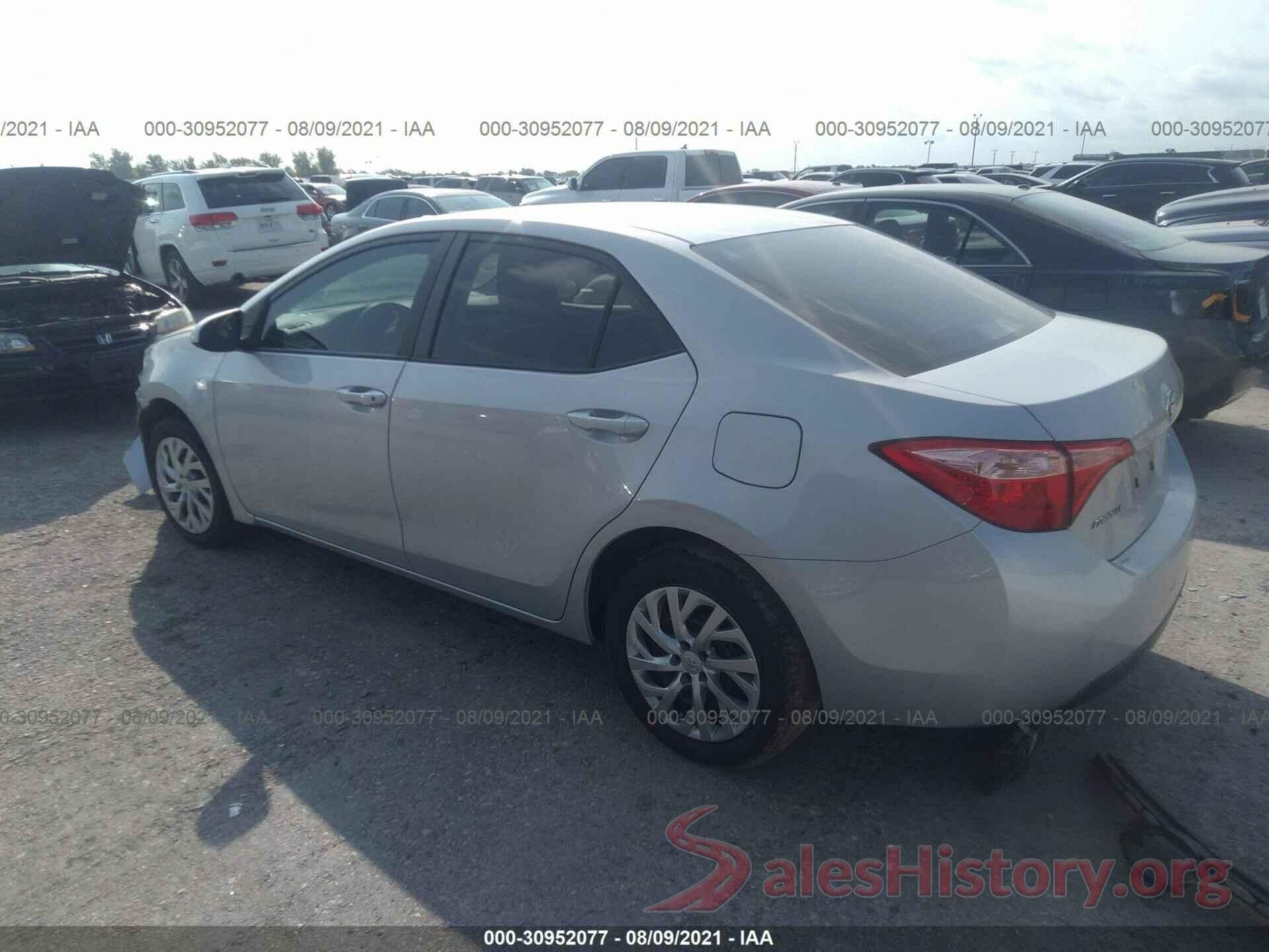 2T1BURHE7KC125992 2019 TOYOTA COROLLA