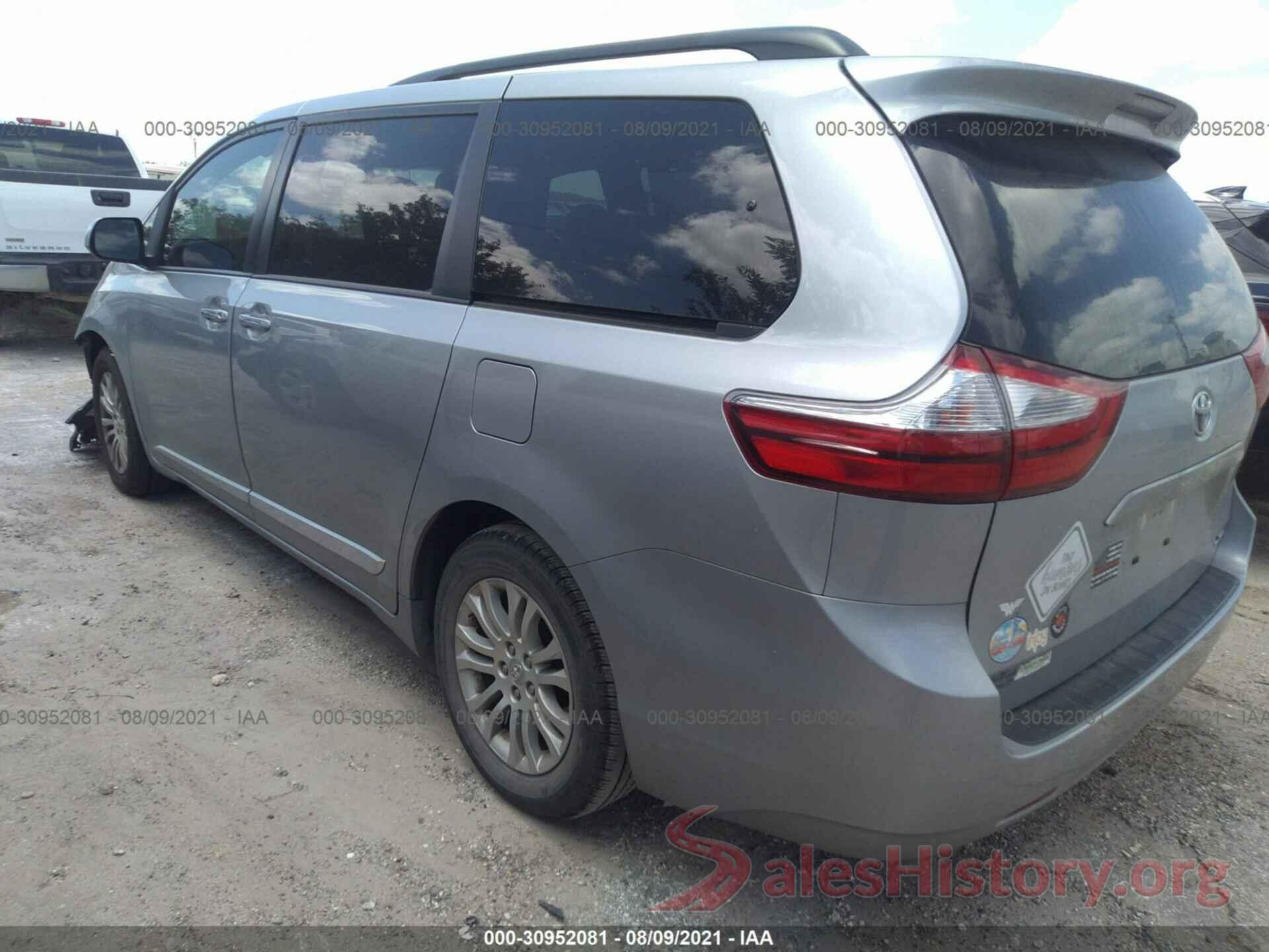 5TDYZ3DC0HS893617 2017 TOYOTA SIENNA