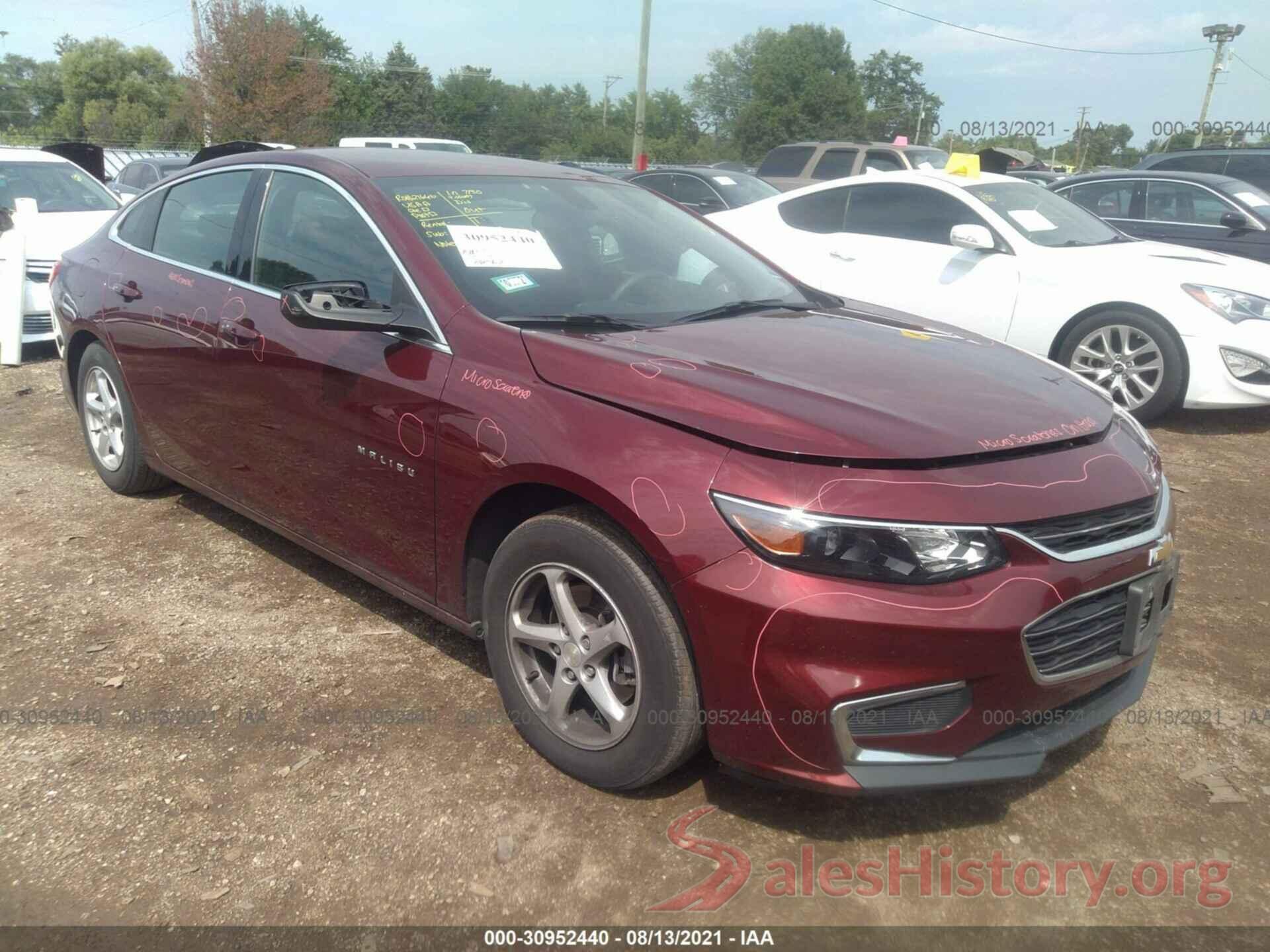 1G1ZB5ST0GF188296 2016 CHEVROLET MALIBU