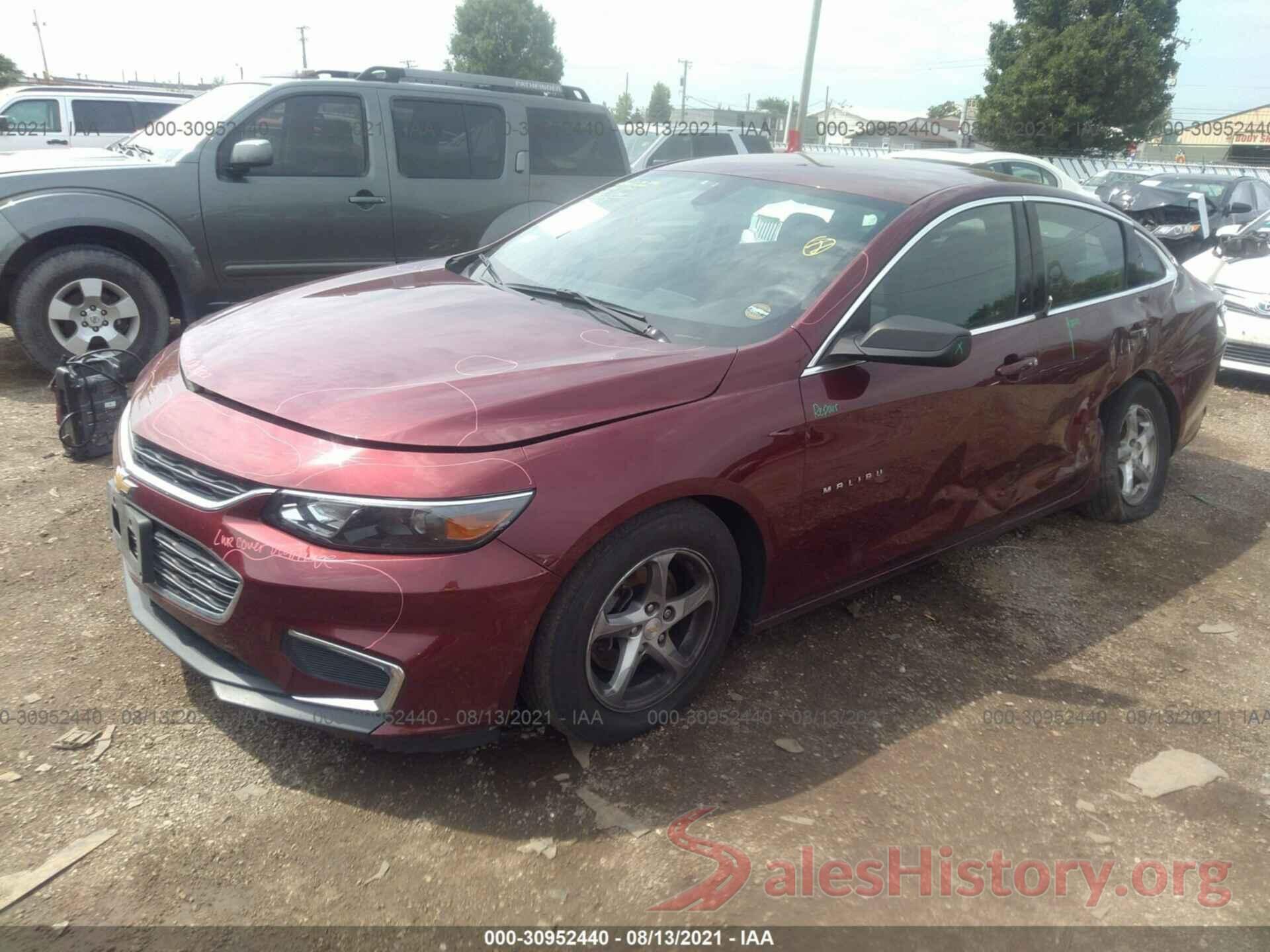 1G1ZB5ST0GF188296 2016 CHEVROLET MALIBU