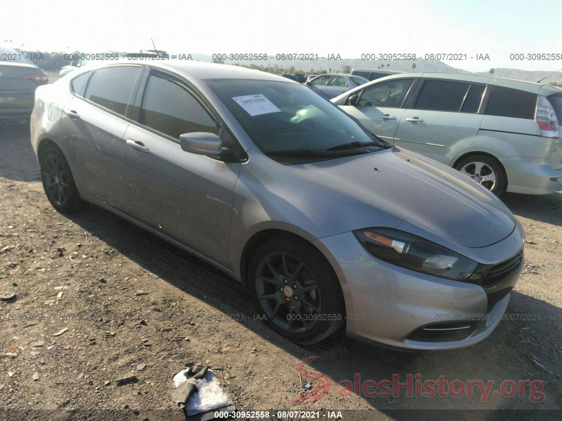 1C3CDFAA5GD585130 2016 DODGE DART