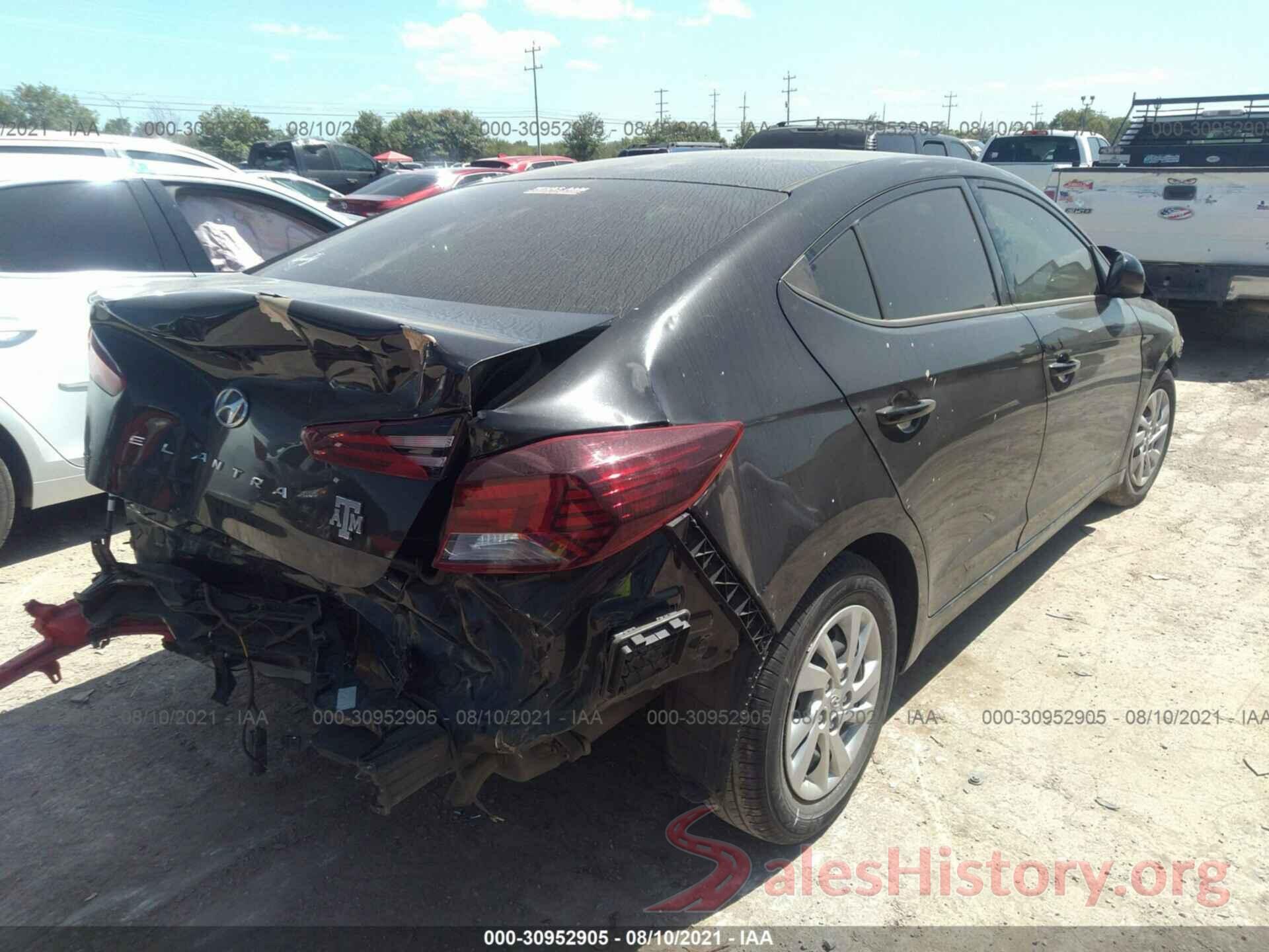 5NPD74LF9KH493672 2019 HYUNDAI ELANTRA