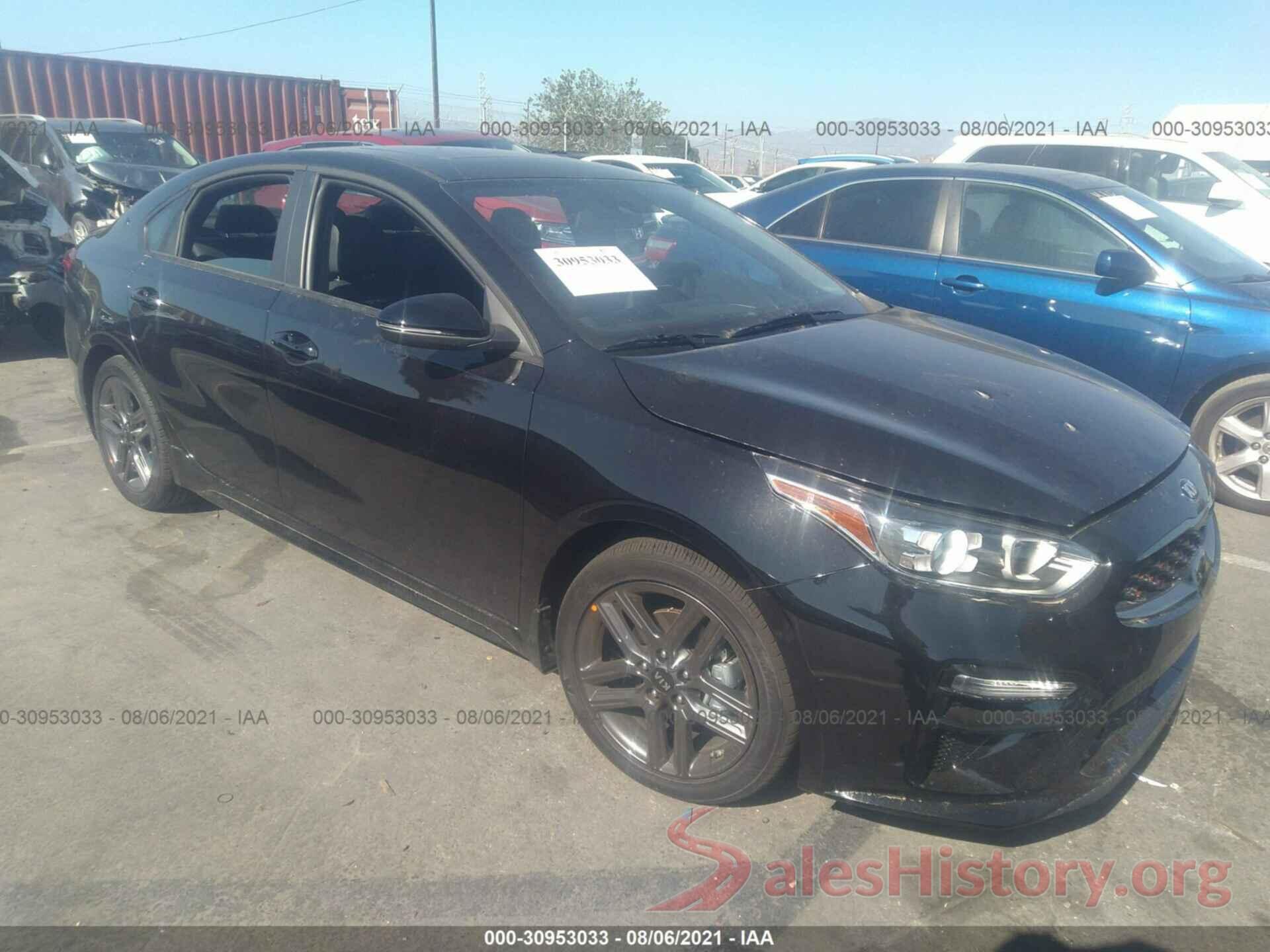 3KPF34AD3ME388607 2021 KIA FORTE