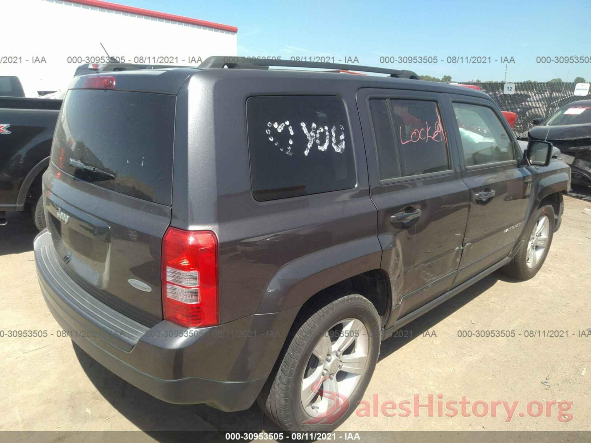 1C4NJPFB5GD503255 2016 JEEP PATRIOT