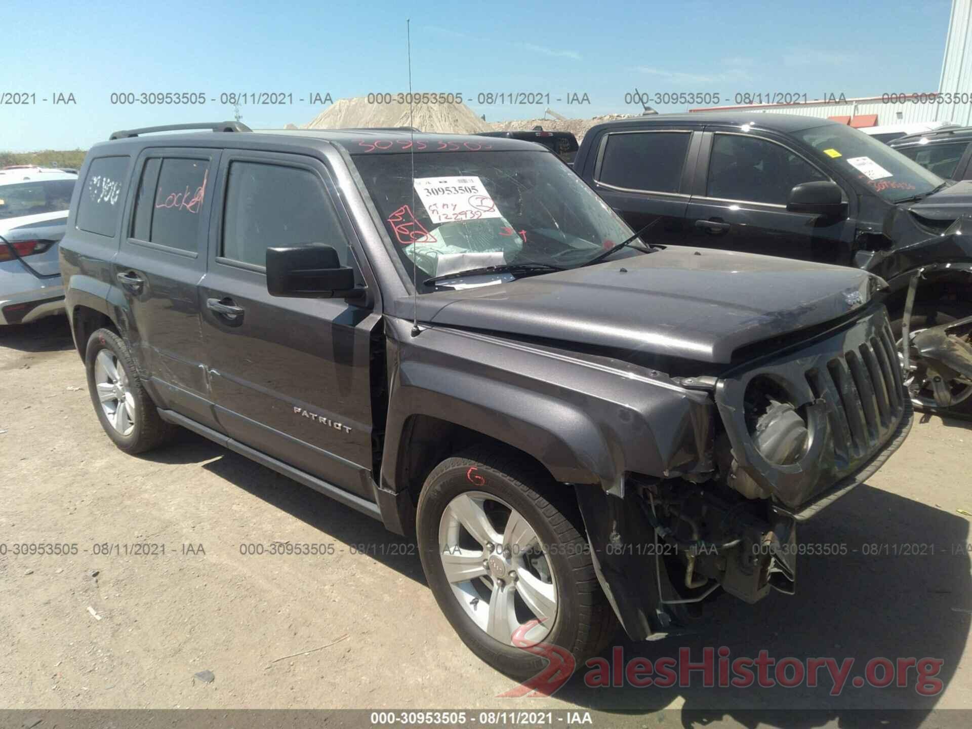 1C4NJPFB5GD503255 2016 JEEP PATRIOT