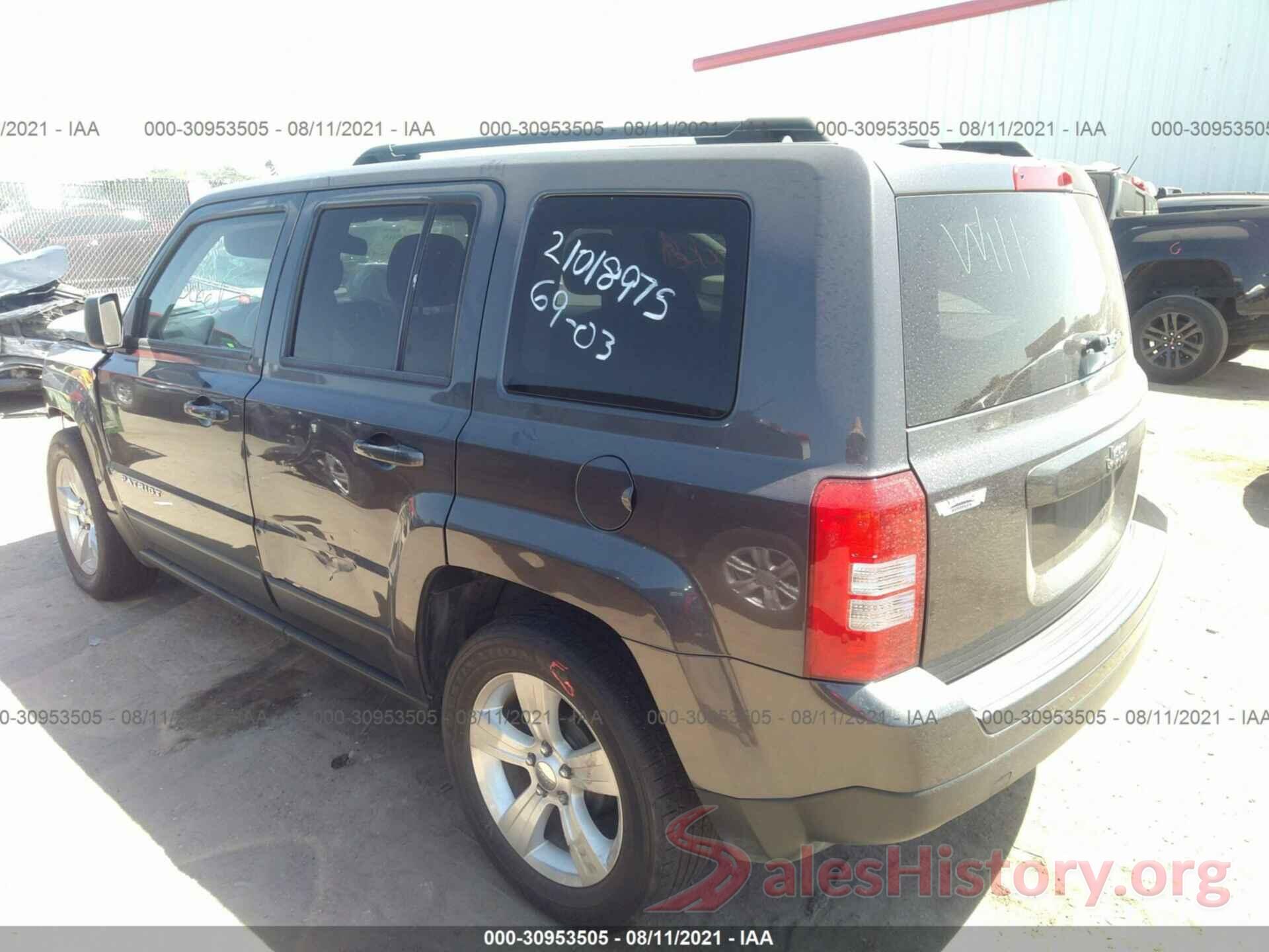 1C4NJPFB5GD503255 2016 JEEP PATRIOT