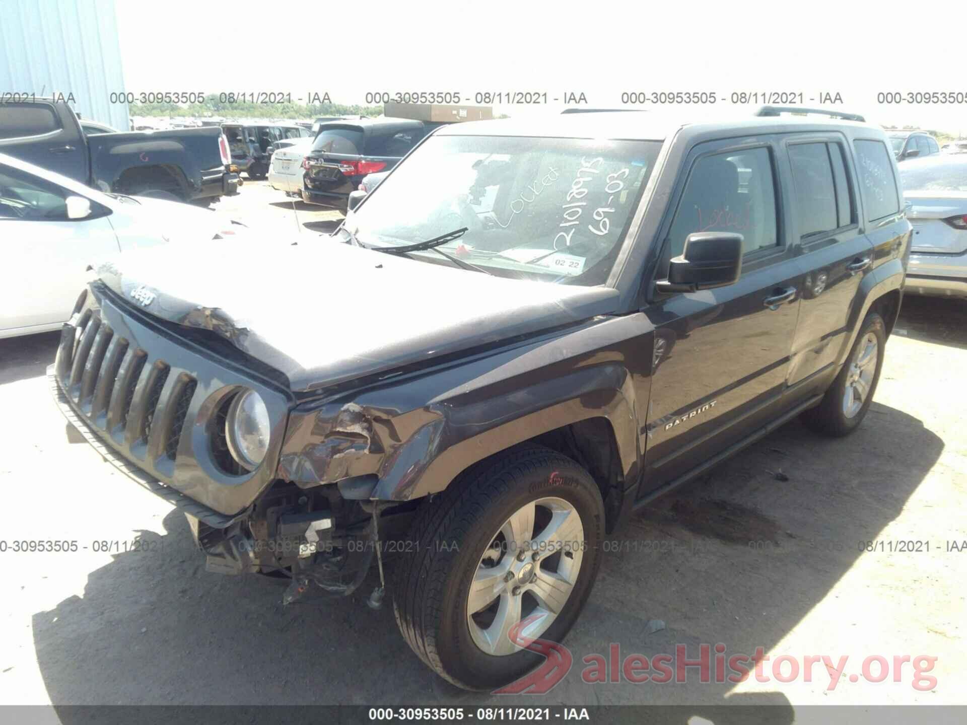 1C4NJPFB5GD503255 2016 JEEP PATRIOT