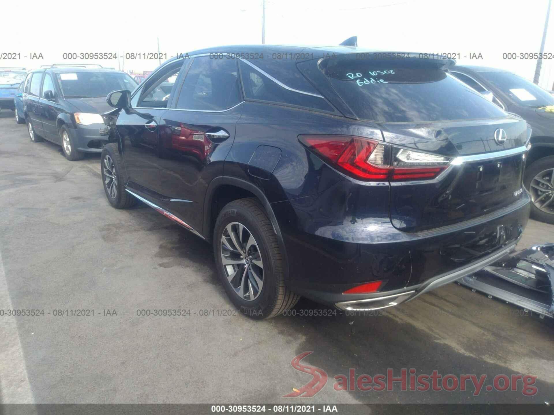 2T2AZMAA2MC202418 2021 LEXUS RX