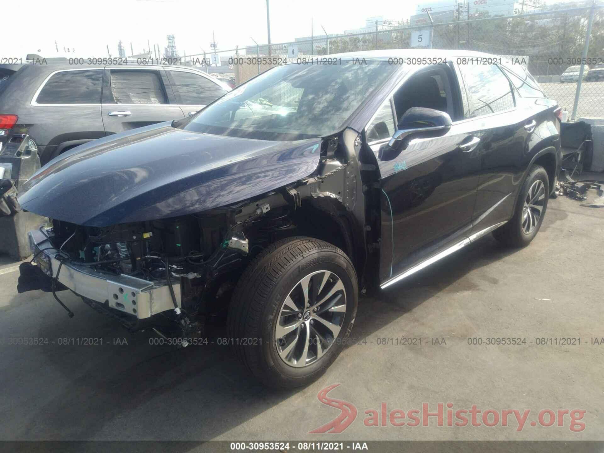 2T2AZMAA2MC202418 2021 LEXUS RX