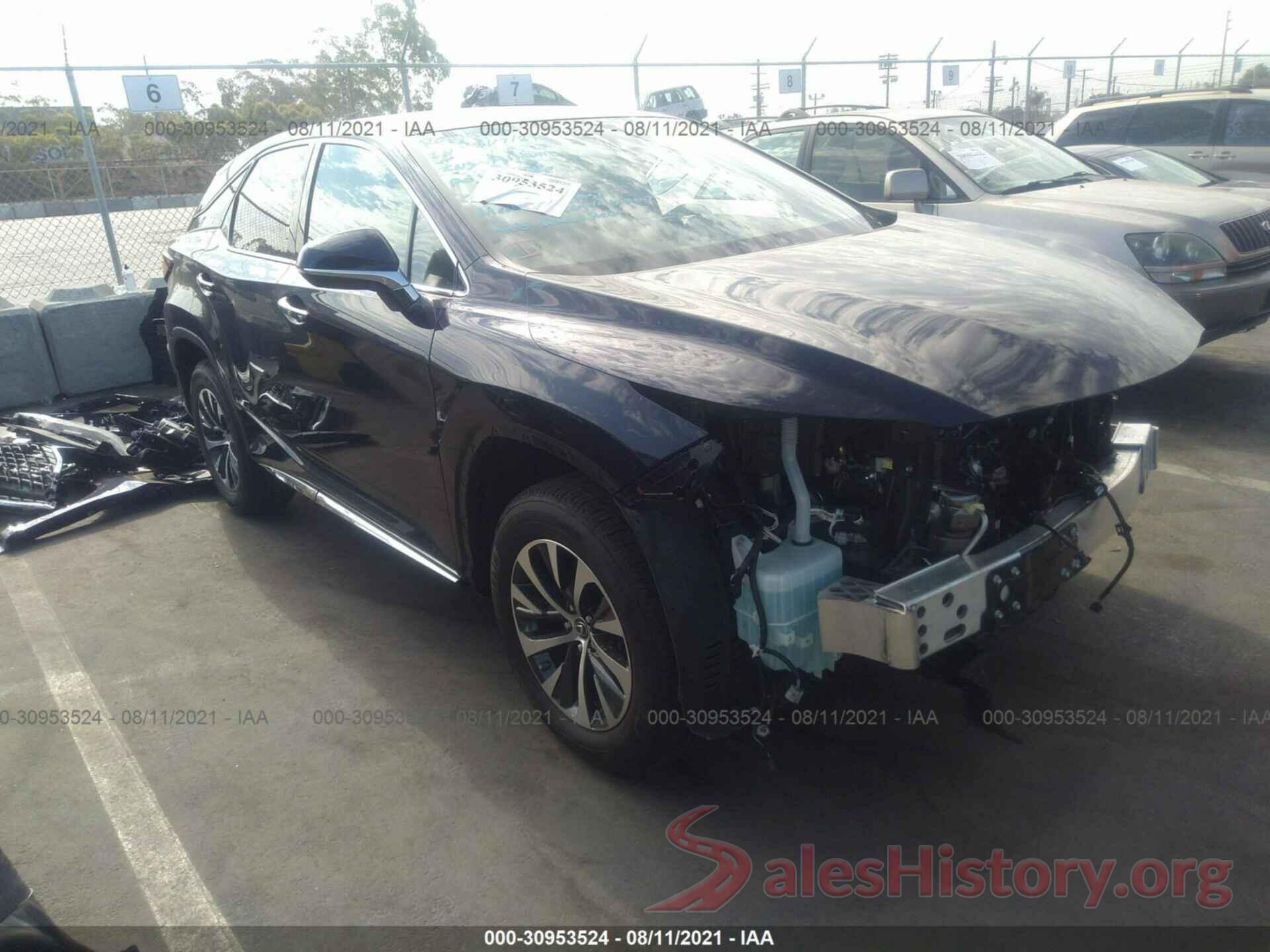 2T2AZMAA2MC202418 2021 LEXUS RX