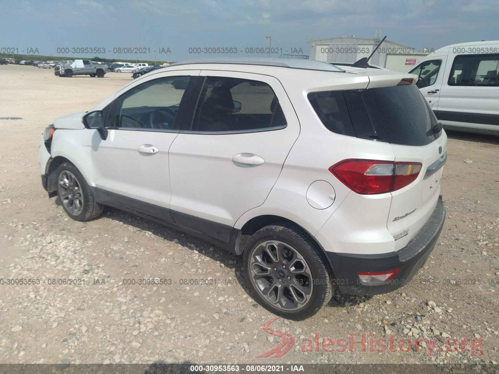 MAJ3S2KE4LC311144 2020 FORD ECOSPORT