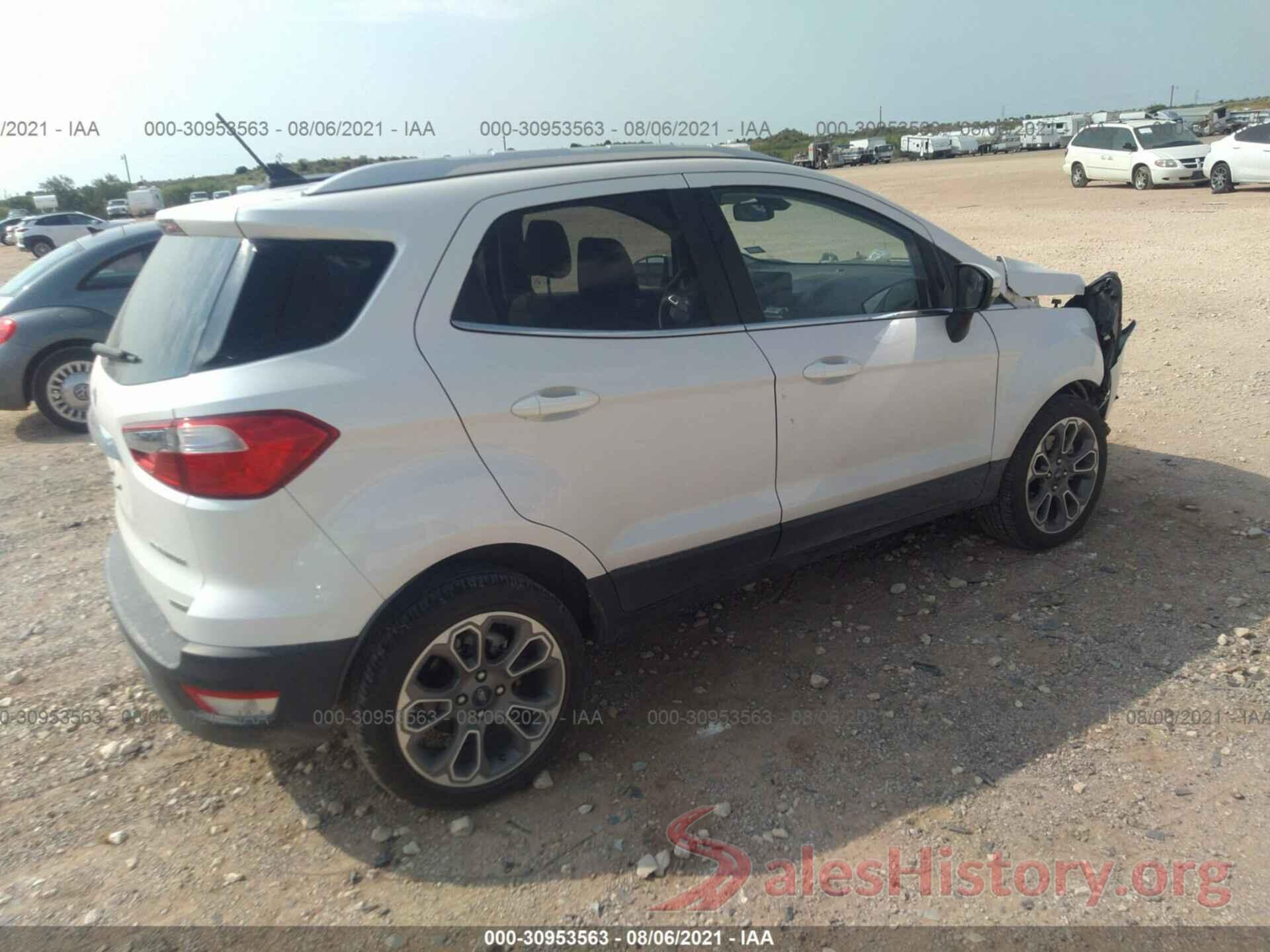 MAJ3S2KE4LC311144 2020 FORD ECOSPORT