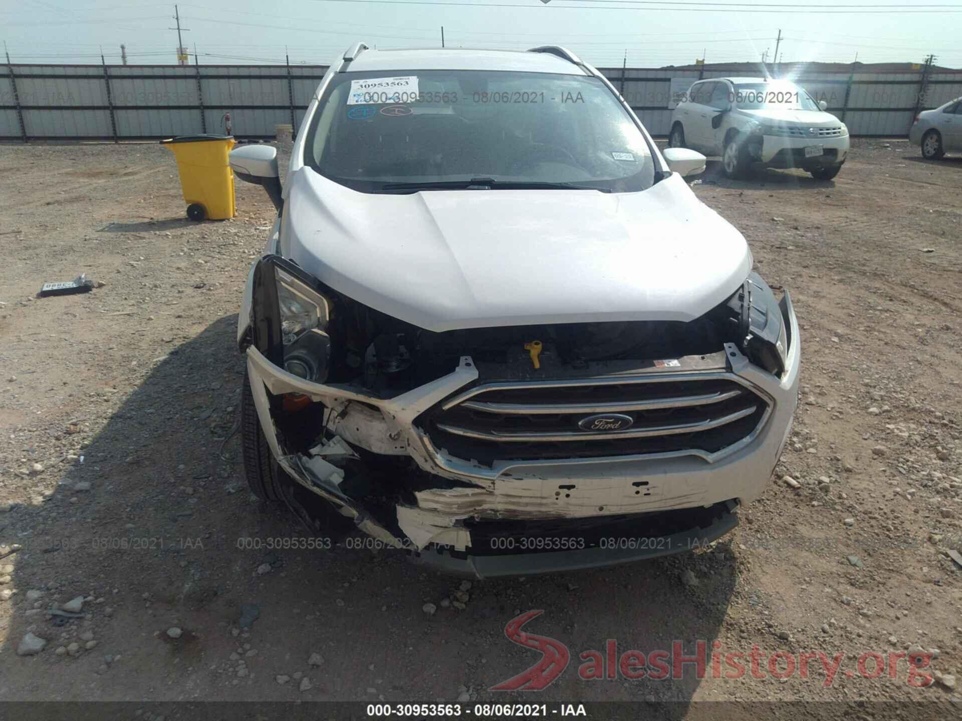 MAJ3S2KE4LC311144 2020 FORD ECOSPORT