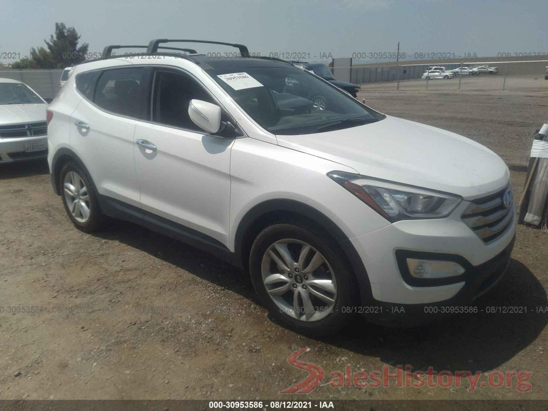 5XYZWDLA0GG353327 2016 HYUNDAI SANTA FE SPORT