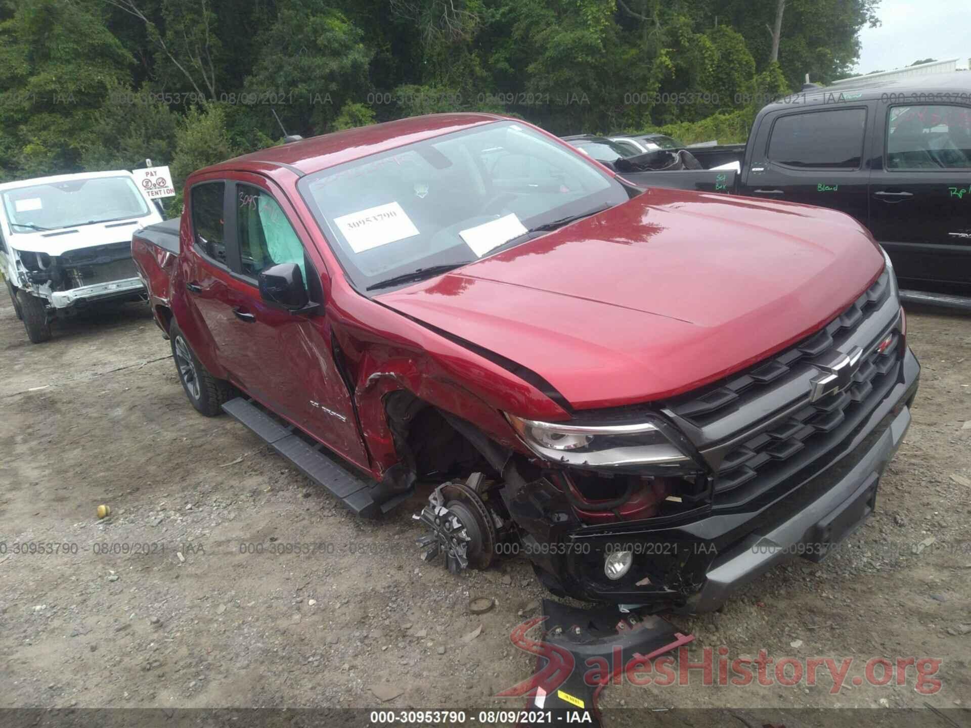 1GCGTDEN2M1159507 2021 CHEVROLET COLORADO